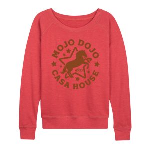 Barbie The Movie - Mojo Dojo Casa House - Women's Lightweight French Terry Long Sleeve Shirt