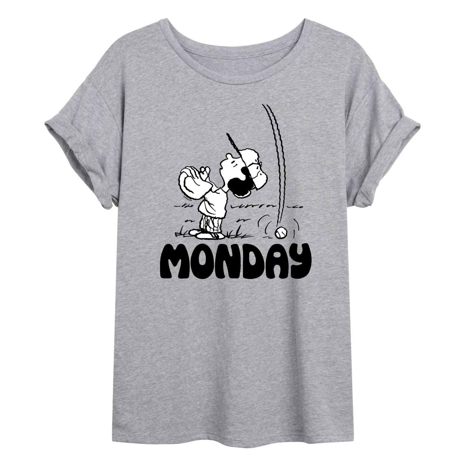 Peanuts - Lucy Monday - Women's Oversized T-Shirt - Image 3