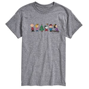 Peanuts - Christmas Snoopy And Friends - Men's Short Sleeve Graphic T-Shirt