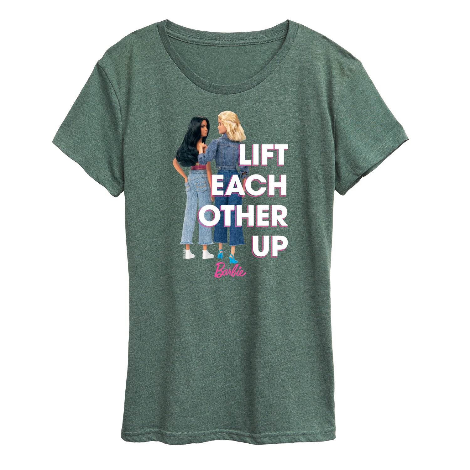 Barbie - Lift Each Other Up - Women's Short Sleeve Graphic T-Shirt - Image 2