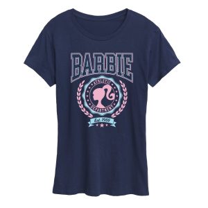 Barbie - Barbie Varsity Ath Dept- Women'S Short Sleeve Graphic T-Shirt