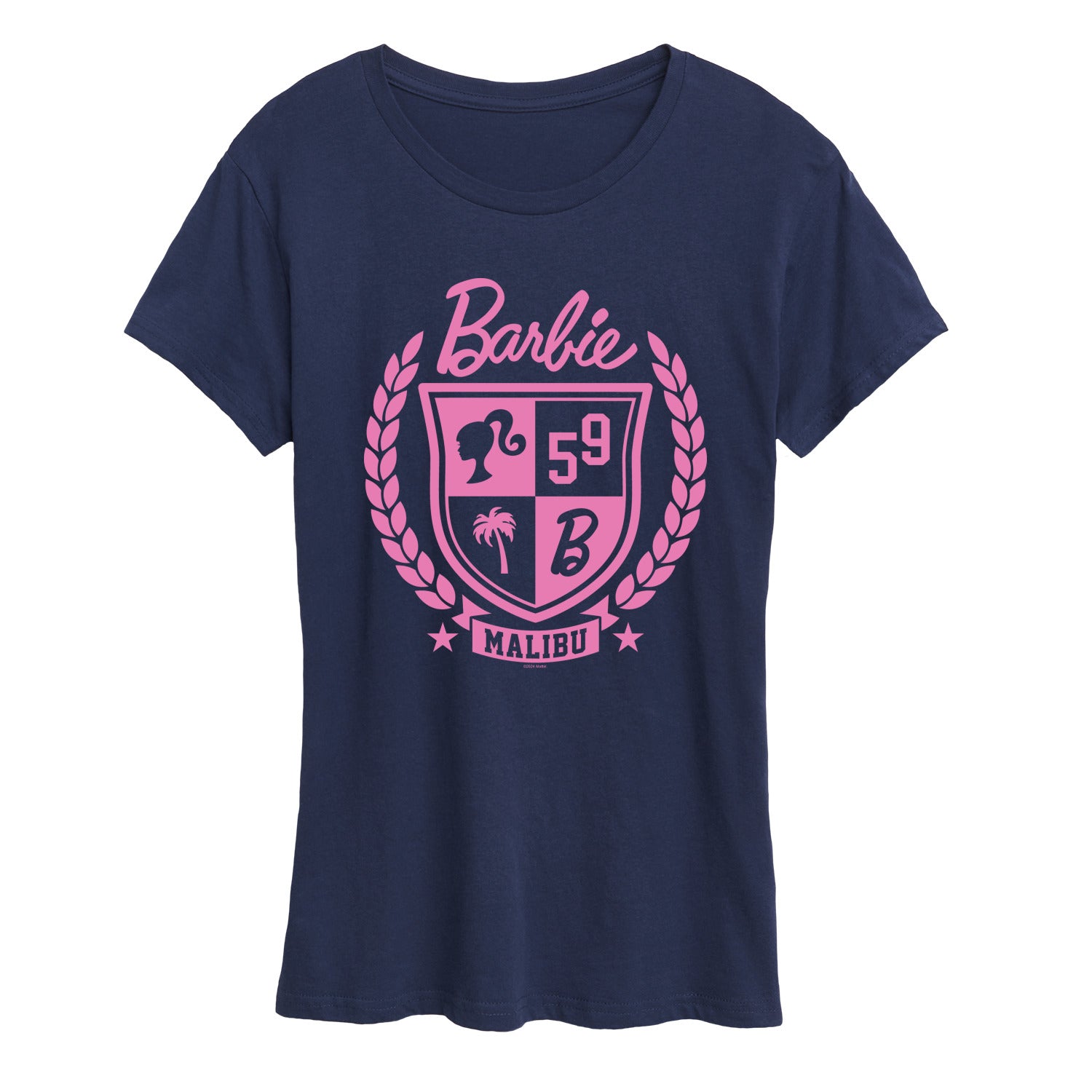 Barbie - Barbie Varsity Malibu Seal- Women'S Short Sleeve Graphic T-Shirt - Image 3