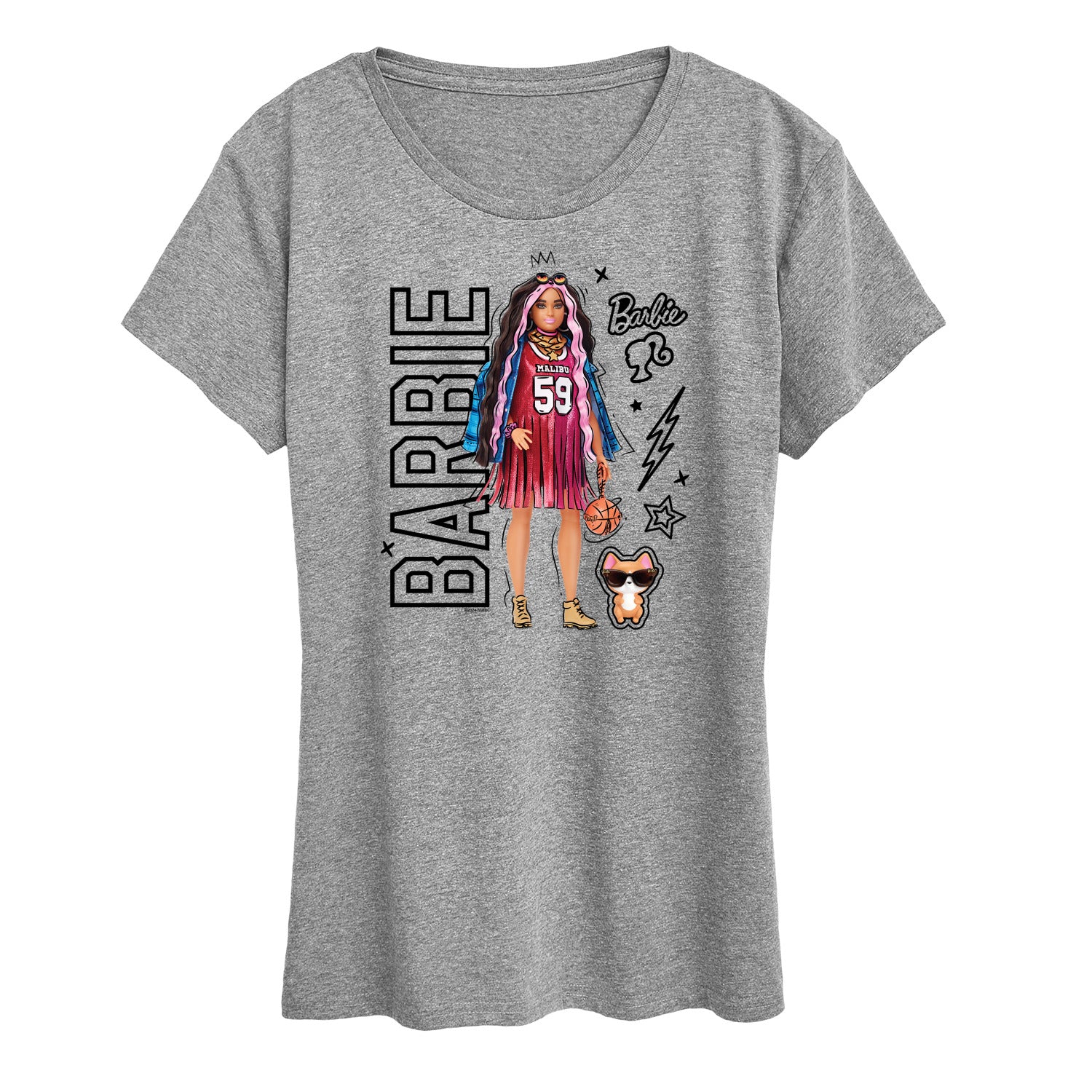Barbie - Barbie Street Fashion - Women'S Short Sleeve Graphic T-Shirt - Image 2