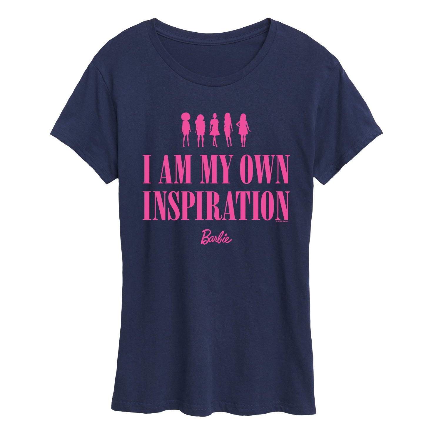 Barbie - I Am My Own Inspiration - Womens Women'S Short Sleeve Graphic T-Shirt - Image 3