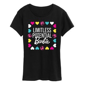 Barbie - Limitless Potential Barbie - Womens Women'S Short Sleeve Graphic T-Shirt