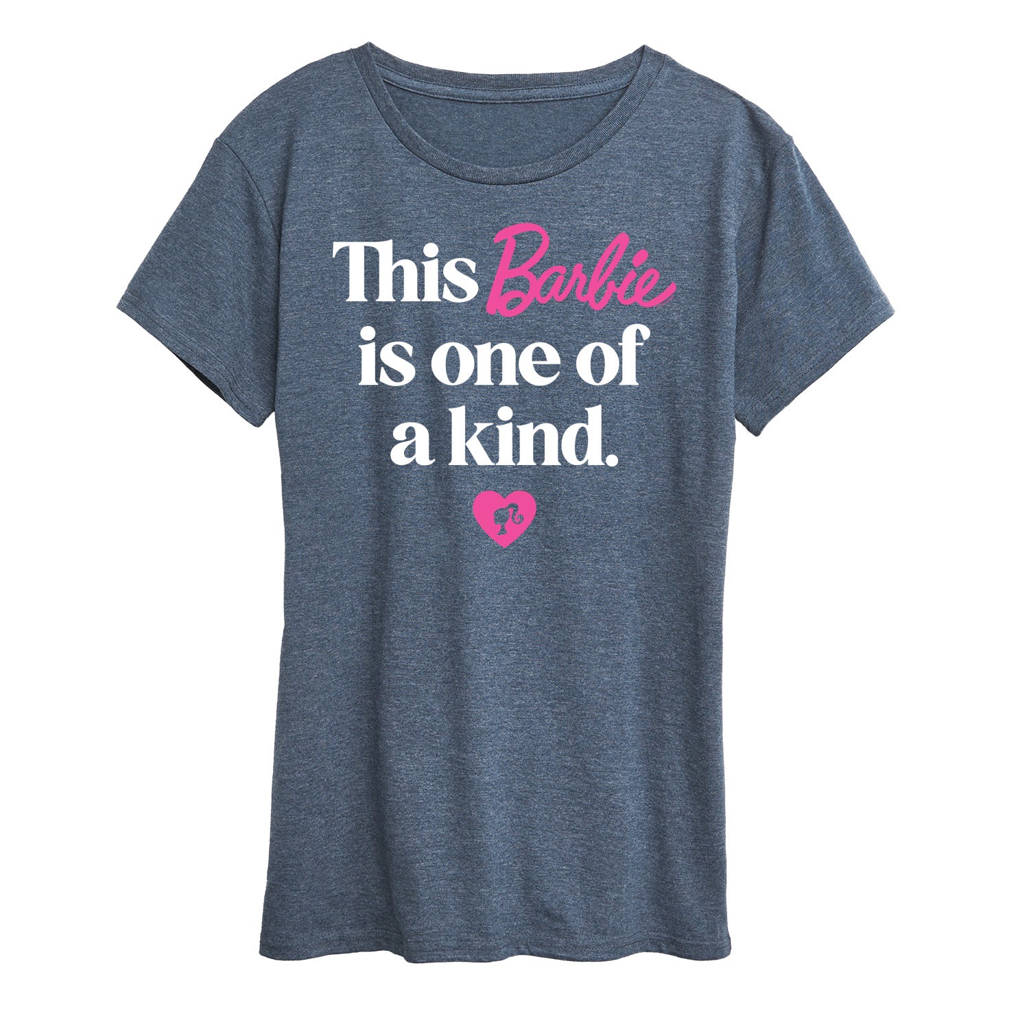 Barbie - This Barbie Is One Of A Kind-Womens Women'S Short Sleeve Graphic T-Shirt - Image 2