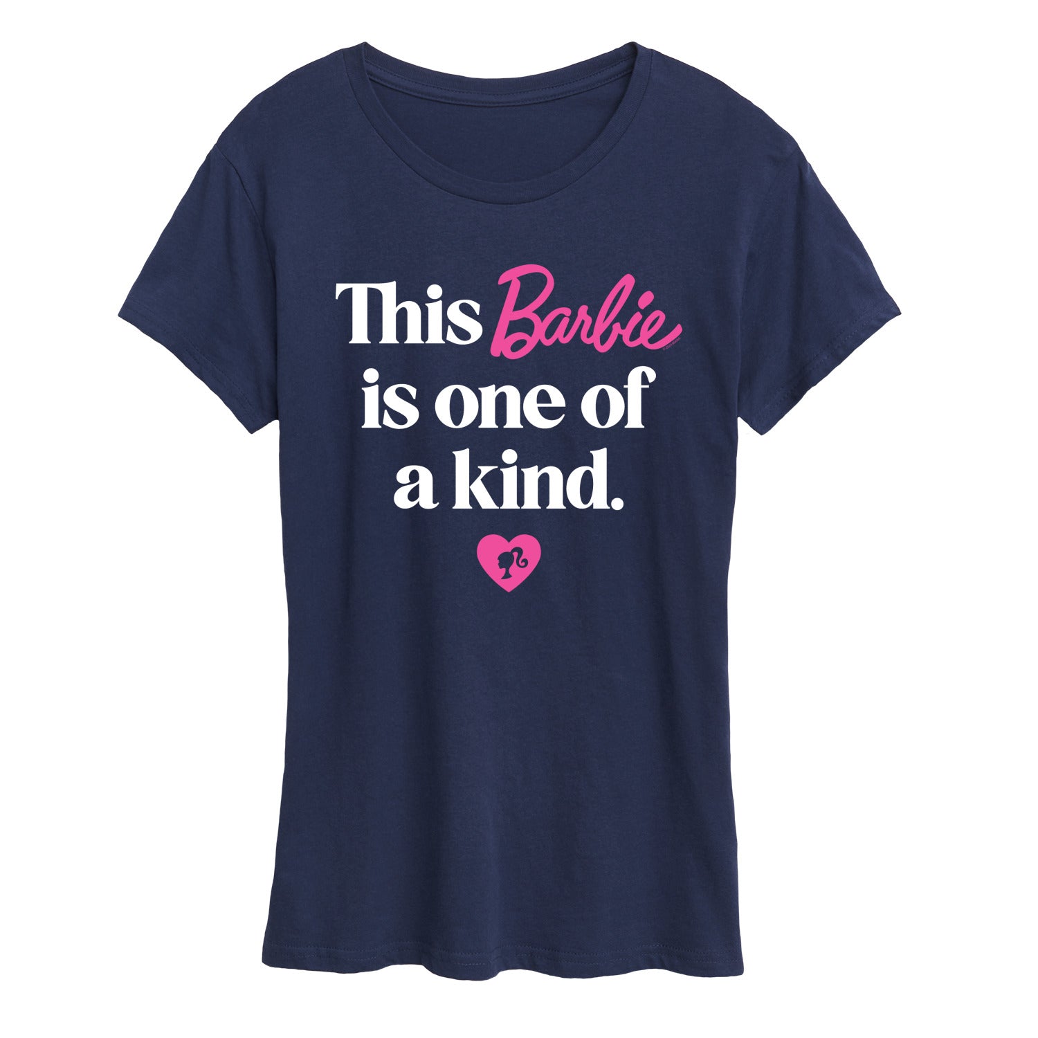Barbie - This Barbie Is One Of A Kind-Womens Women'S Short Sleeve Graphic T-Shirt - Image 5