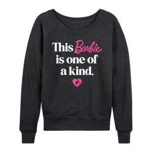 Barbie - This Barbie Is One of a Kind - Women's French Terry Pullover Long Sleeve Shirt