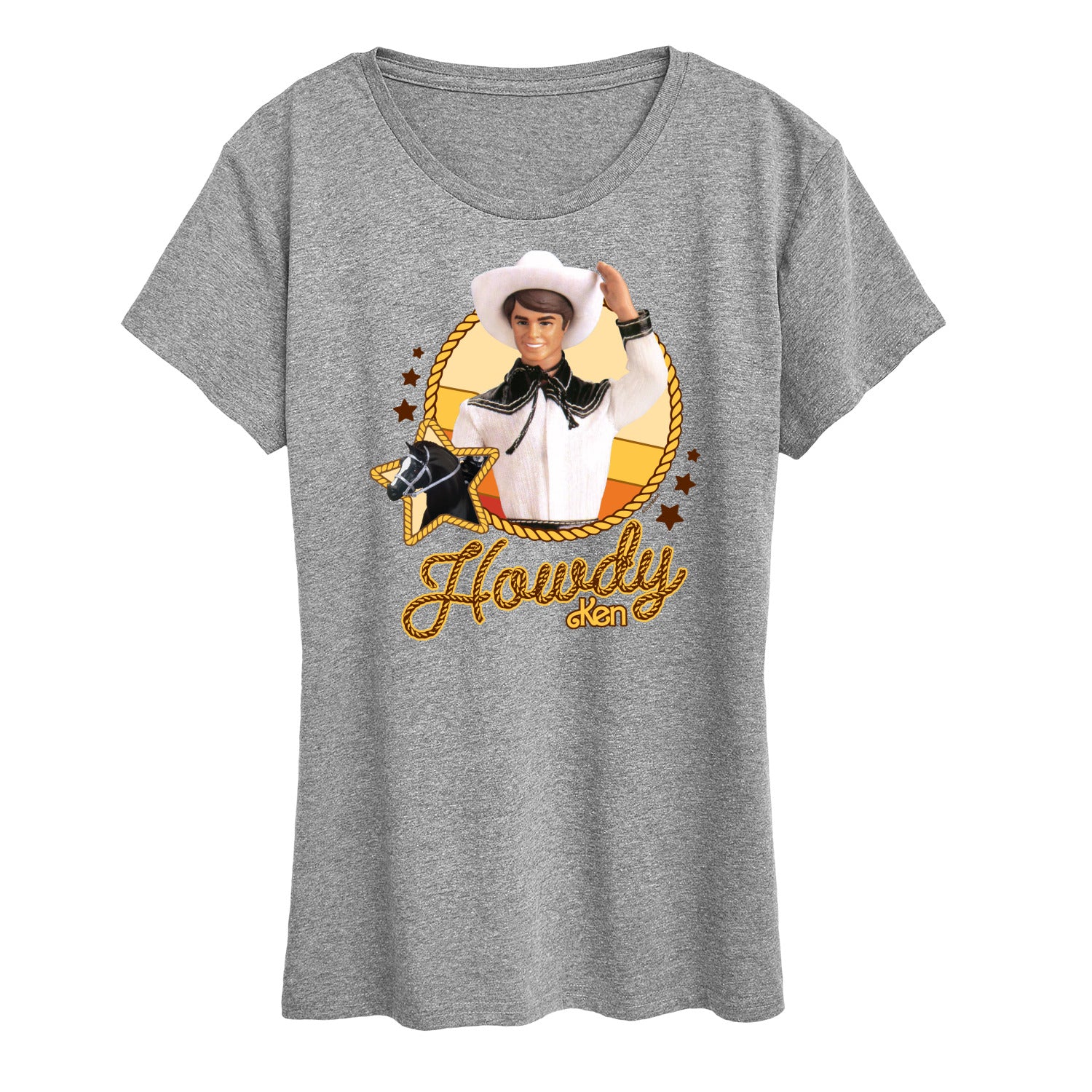 Barbie - Western Ken - Women'S Short Sleeve Graphic T-Shirt