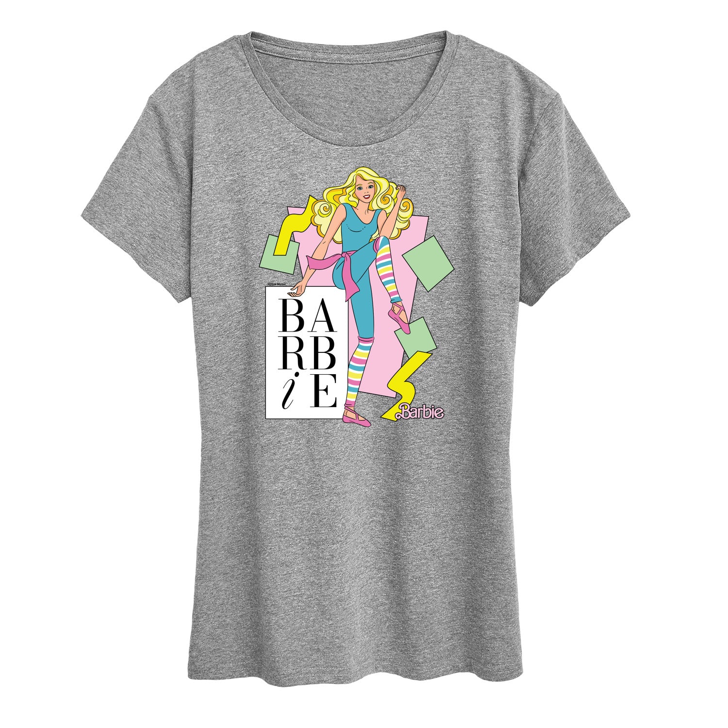Barbie - Retro Aerobics - Women's Short Sleeve Graphic T-Shirt - Image 2