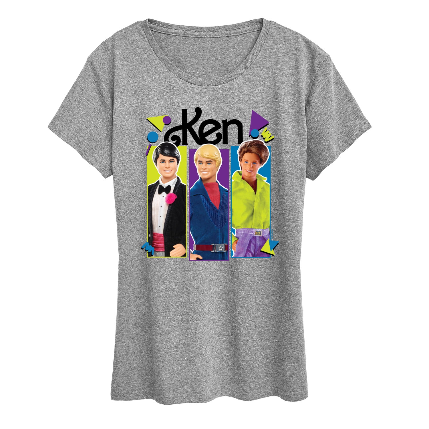Barbie - Ken Group - Women's Short Sleeve Graphic T-Shirt - Image 2