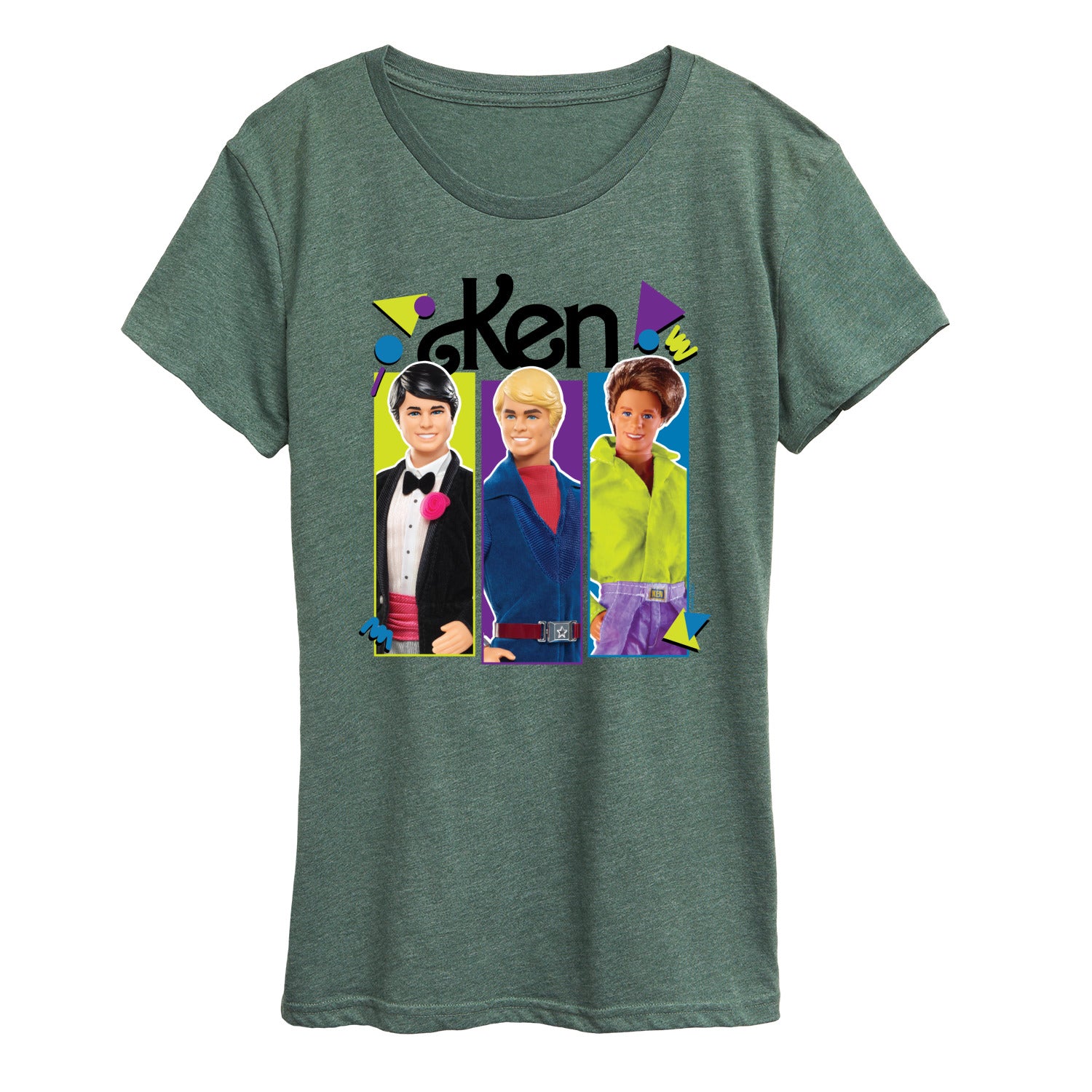 Barbie - Ken Group - Women's Short Sleeve Graphic T-Shirt - Image 3