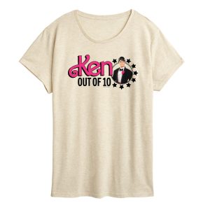 Barbie - Ken Out Of 10 - Women's Short Sleeve Graphic T-Shirt