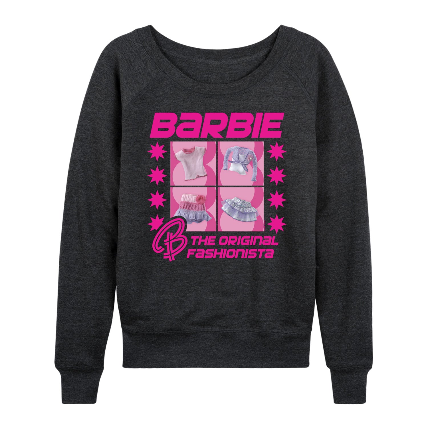 Barbie - Original Fashionista - Women's French Terry Long Sleeve Shirt - Image 3