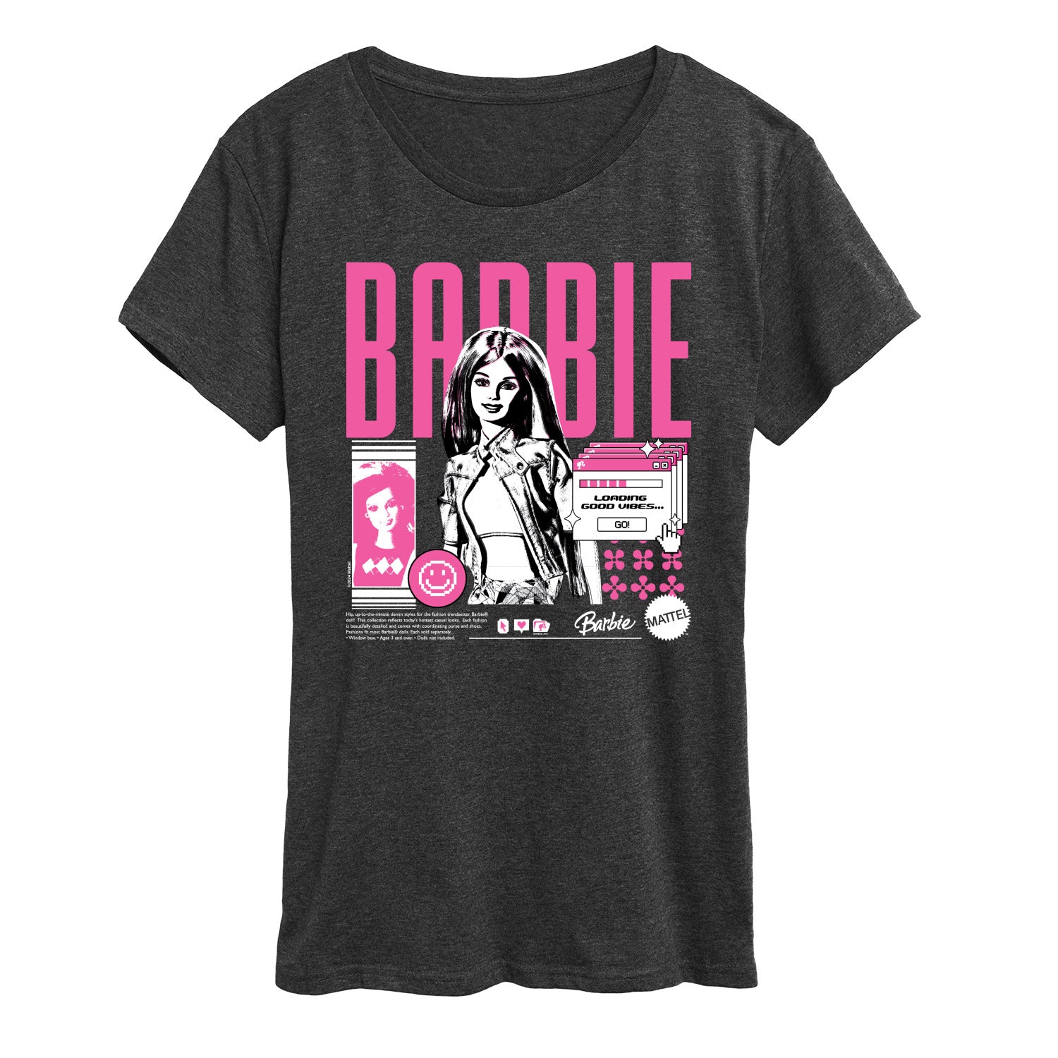 Barbie - Y2K - Women's Short Sleeve Graphic T-Shirt - Image 3