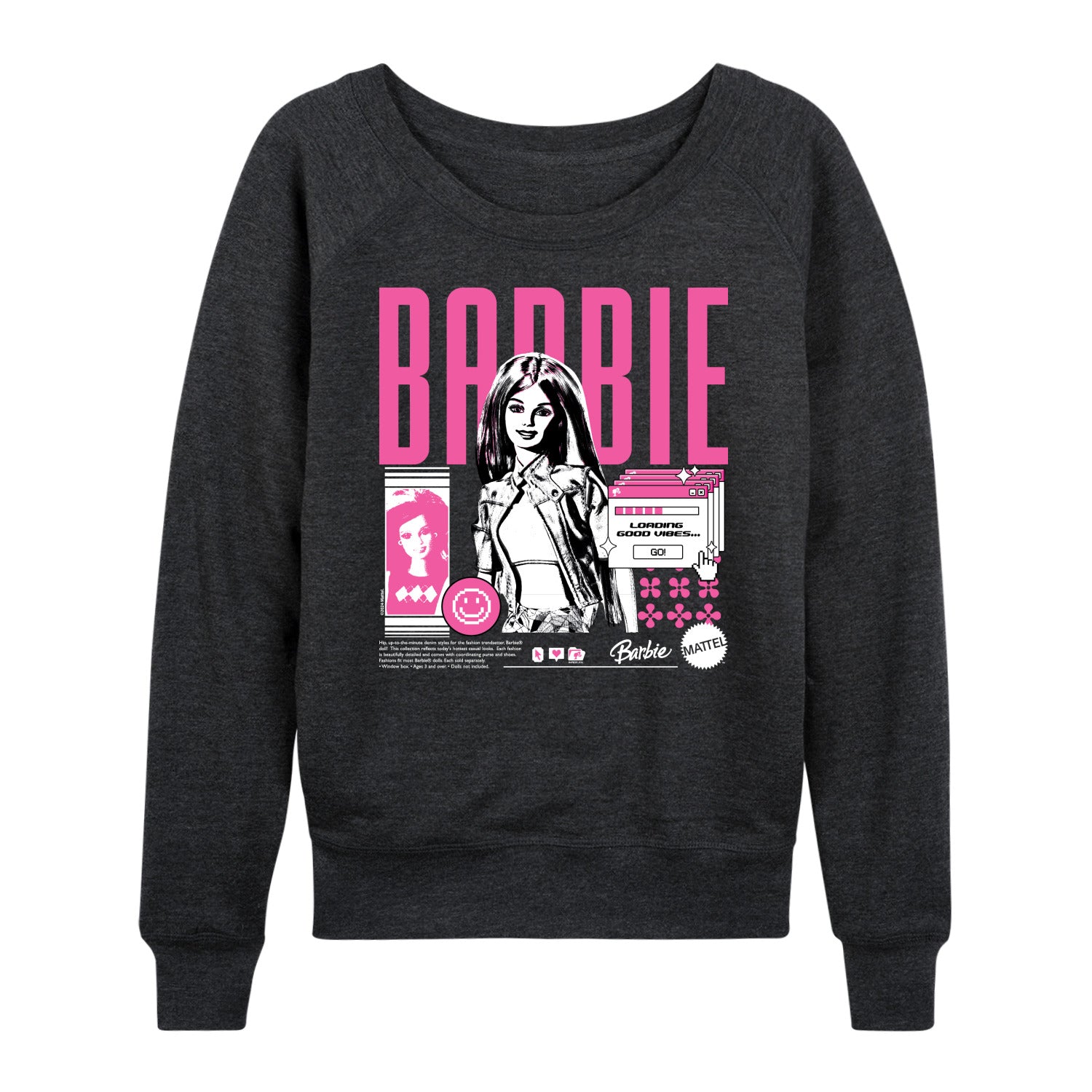 Barbie - Y2K - Women's French Terry Long Sleeve Shirt