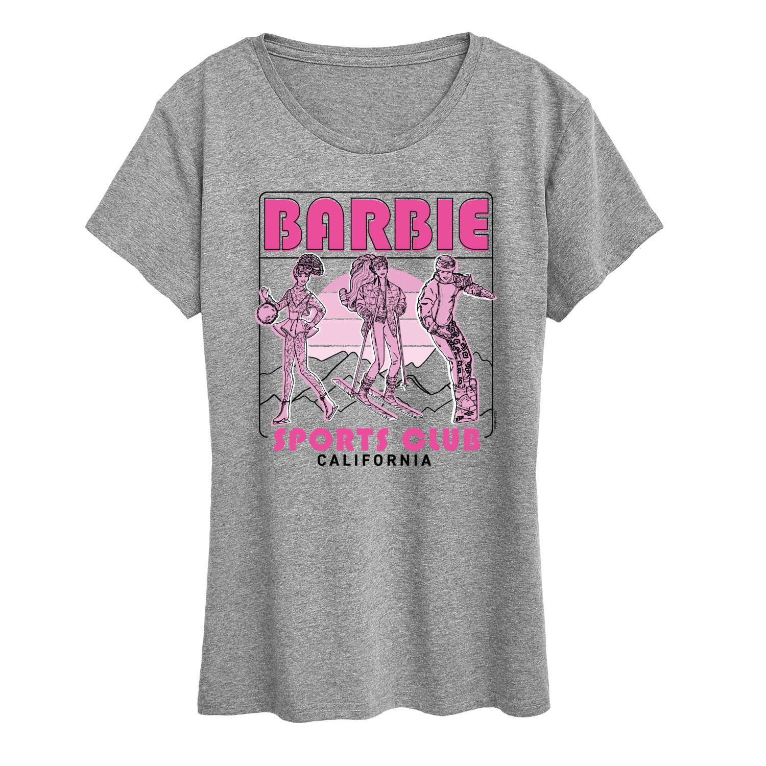 Barbie - Sports Club - Women's Short Sleeve Graphic T-Shirt - Image 2