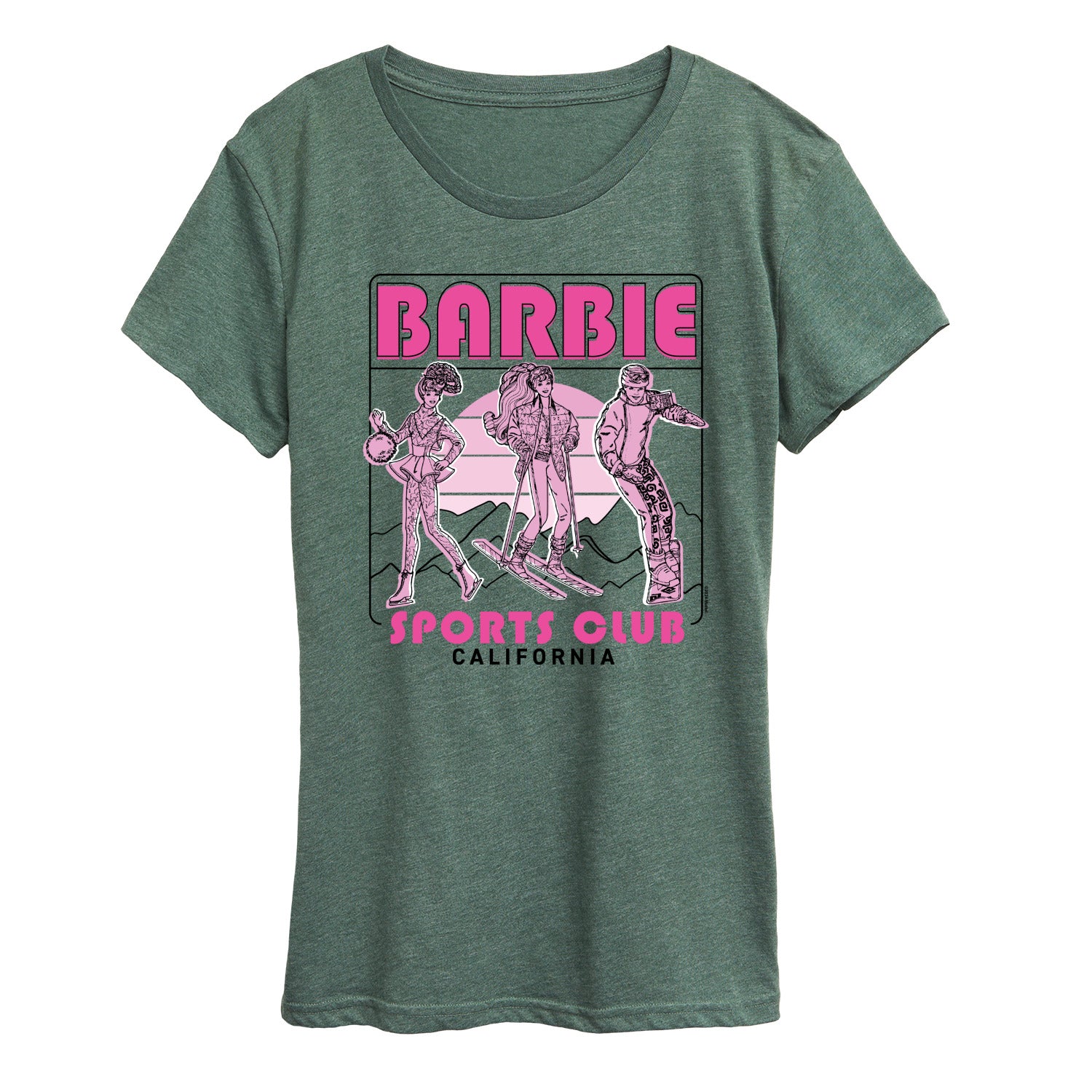 Barbie - Sports Club - Women's Short Sleeve Graphic T-Shirt - Image 3