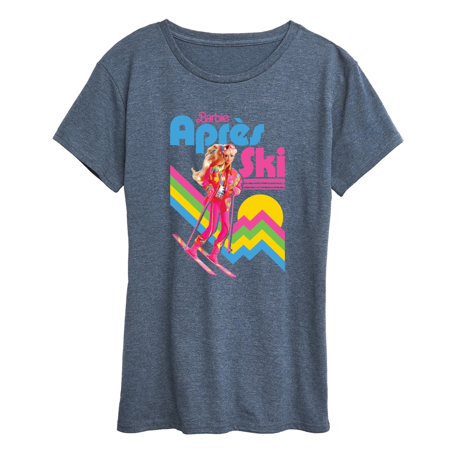 Barbie - Retro Apres Ski-Women's Short Sleeve Graphic T-Shirt - Image 2