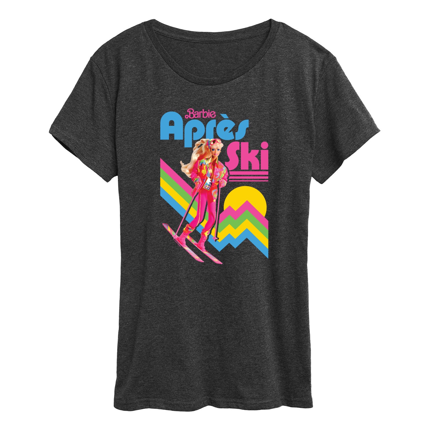 Barbie - Retro Apres Ski-Women's Short Sleeve Graphic T-Shirt - Image 3