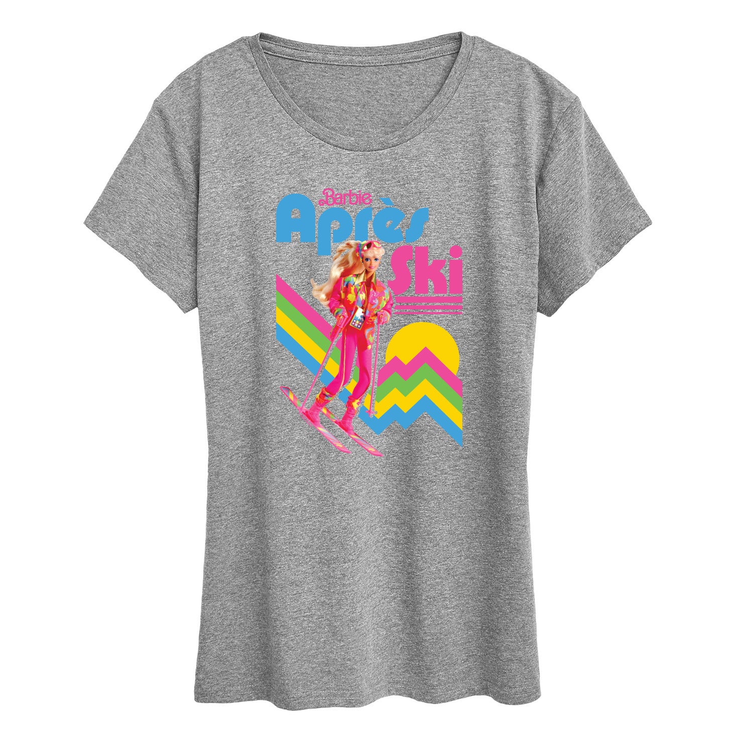Barbie - Retro Apres Ski-Women's Short Sleeve Graphic T-Shirt - Image 4