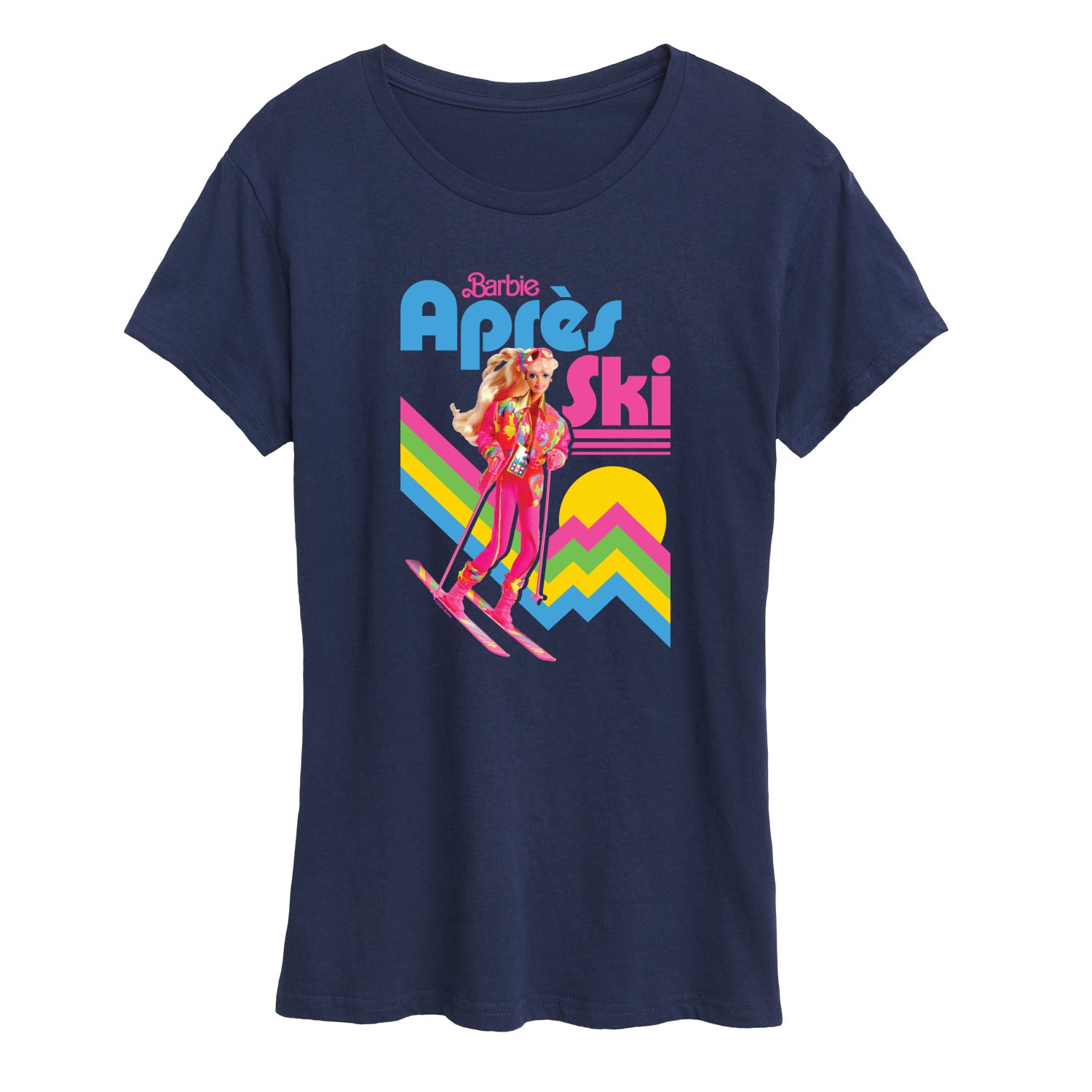 Barbie - Retro Apres Ski-Women's Short Sleeve Graphic T-Shirt - Image 6