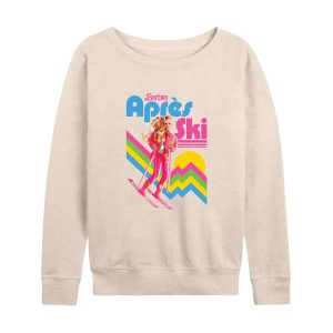 Barbie - Retro Apres Ski-Women's French Terry Long Sleeve Shirt