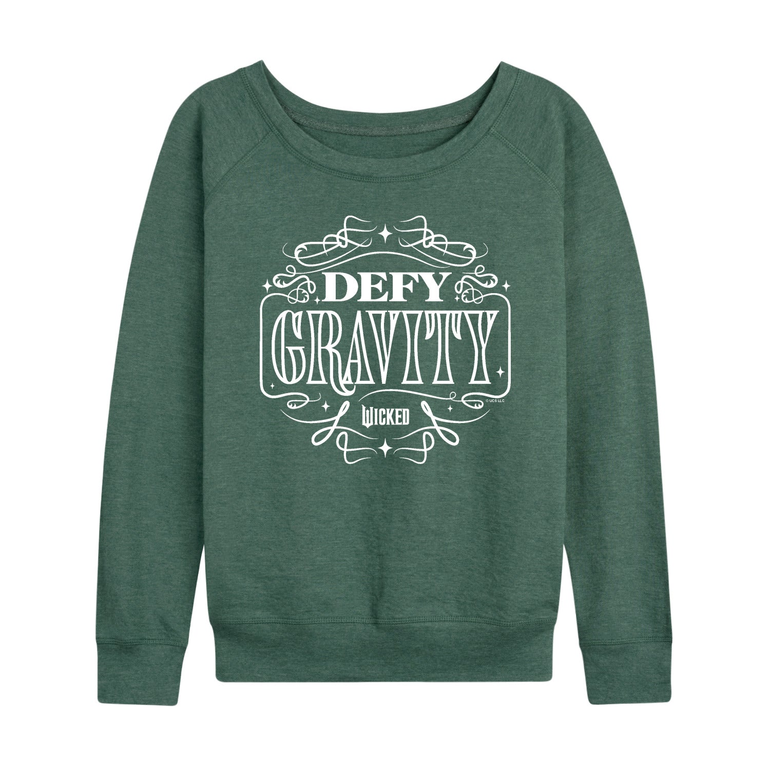 Wicked - Defy Gravity - Women's French Terry Pullover Long Sleeve Shirt - Image 4