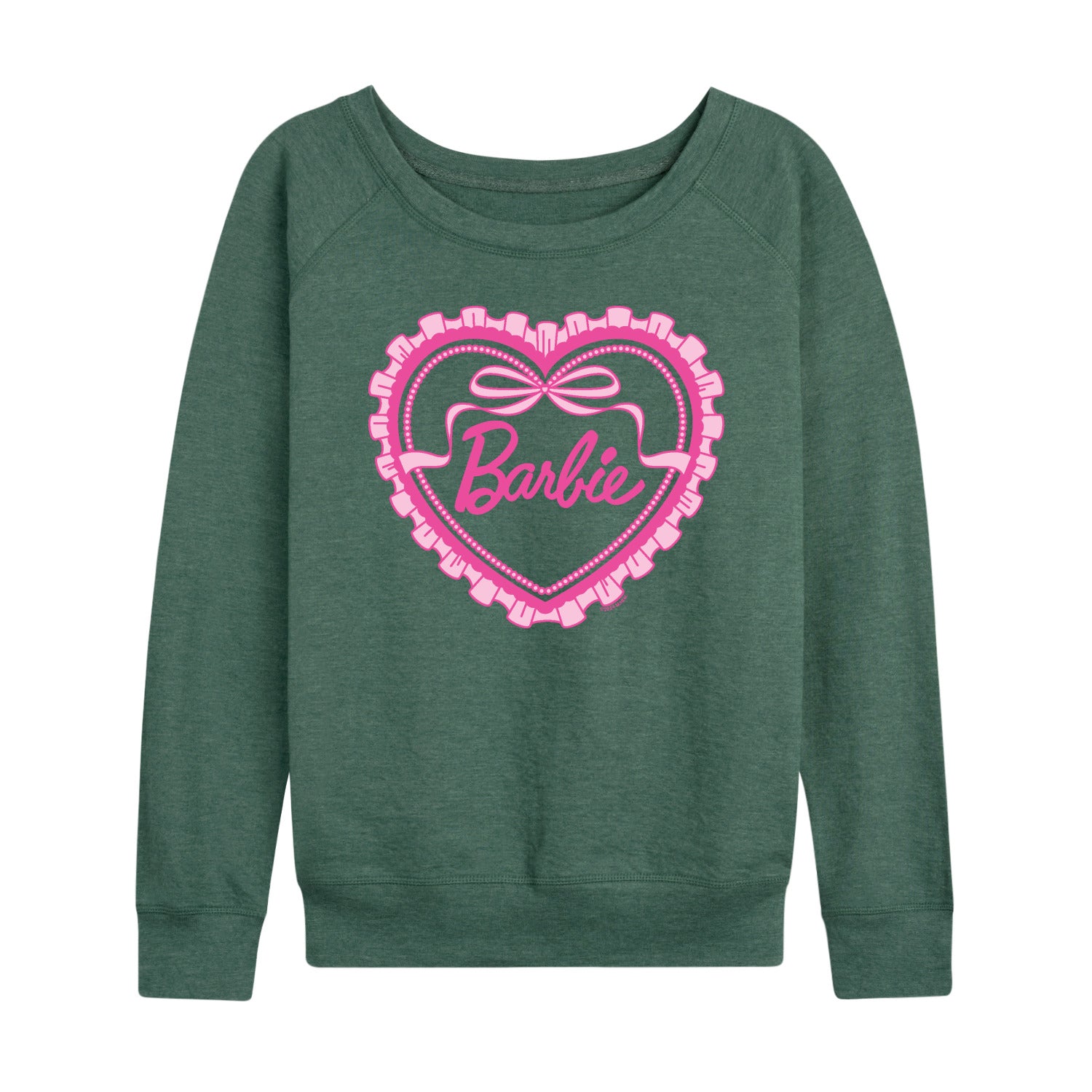 Barbie - Coquette Heart - Women's French Terry Long Sleeve Shirt