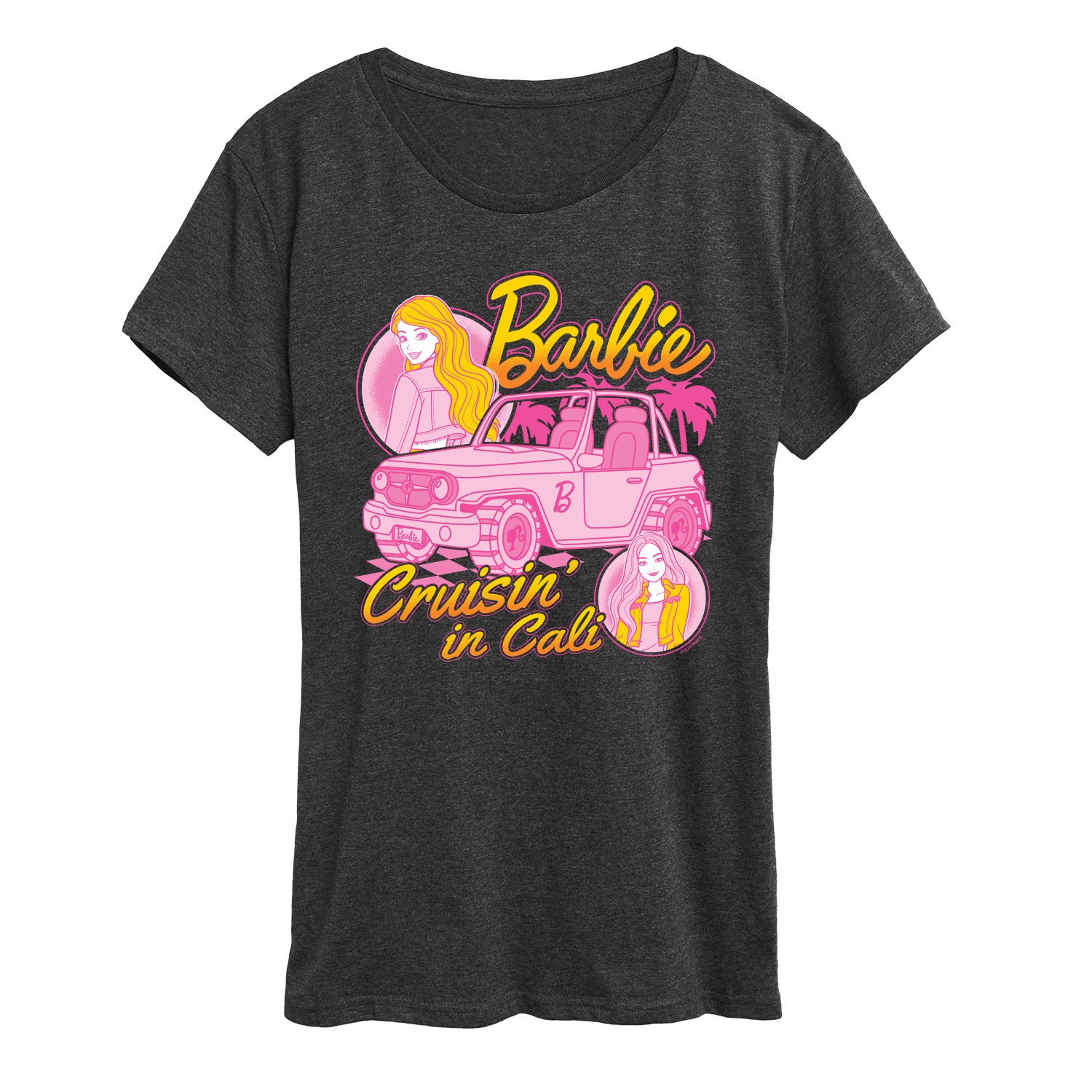 Barbie - Cruisin In Cali - Women's Short Sleeve Graphic T-Shirt - Image 3