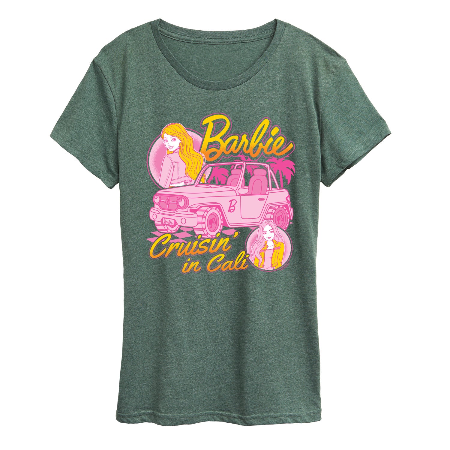 Barbie - Cruisin In Cali - Women's Short Sleeve Graphic T-Shirt - Image 4