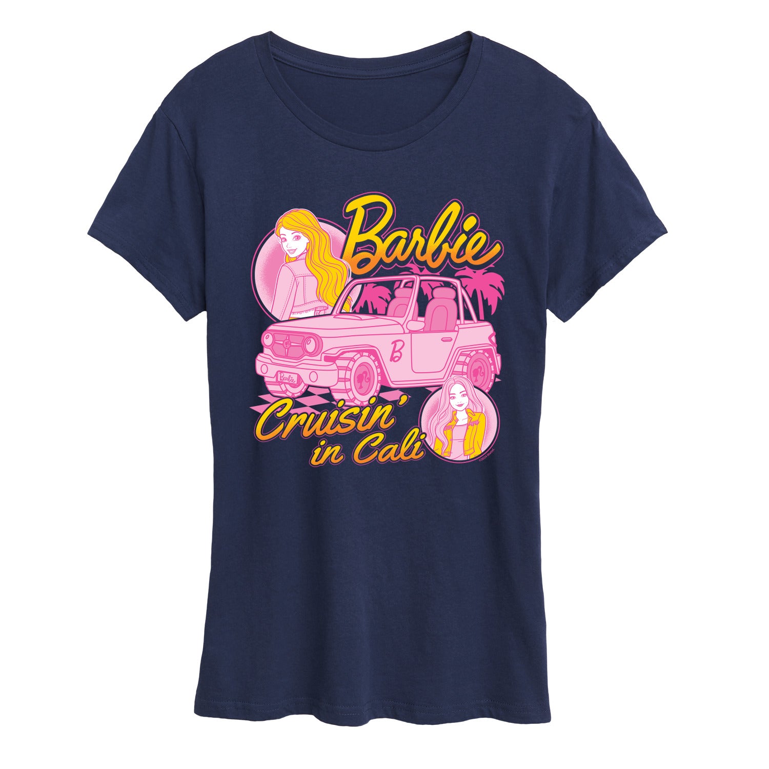 Barbie - Cruisin In Cali - Women's Short Sleeve Graphic T-Shirt - Image 5