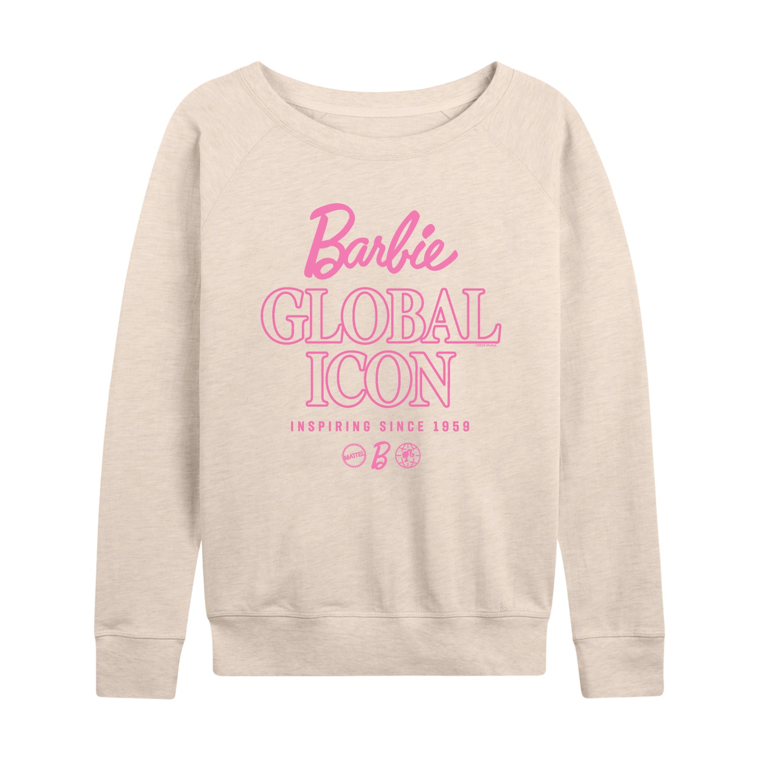 Barbie - Global Icon - Women's French Terry Long Sleeve Shirt