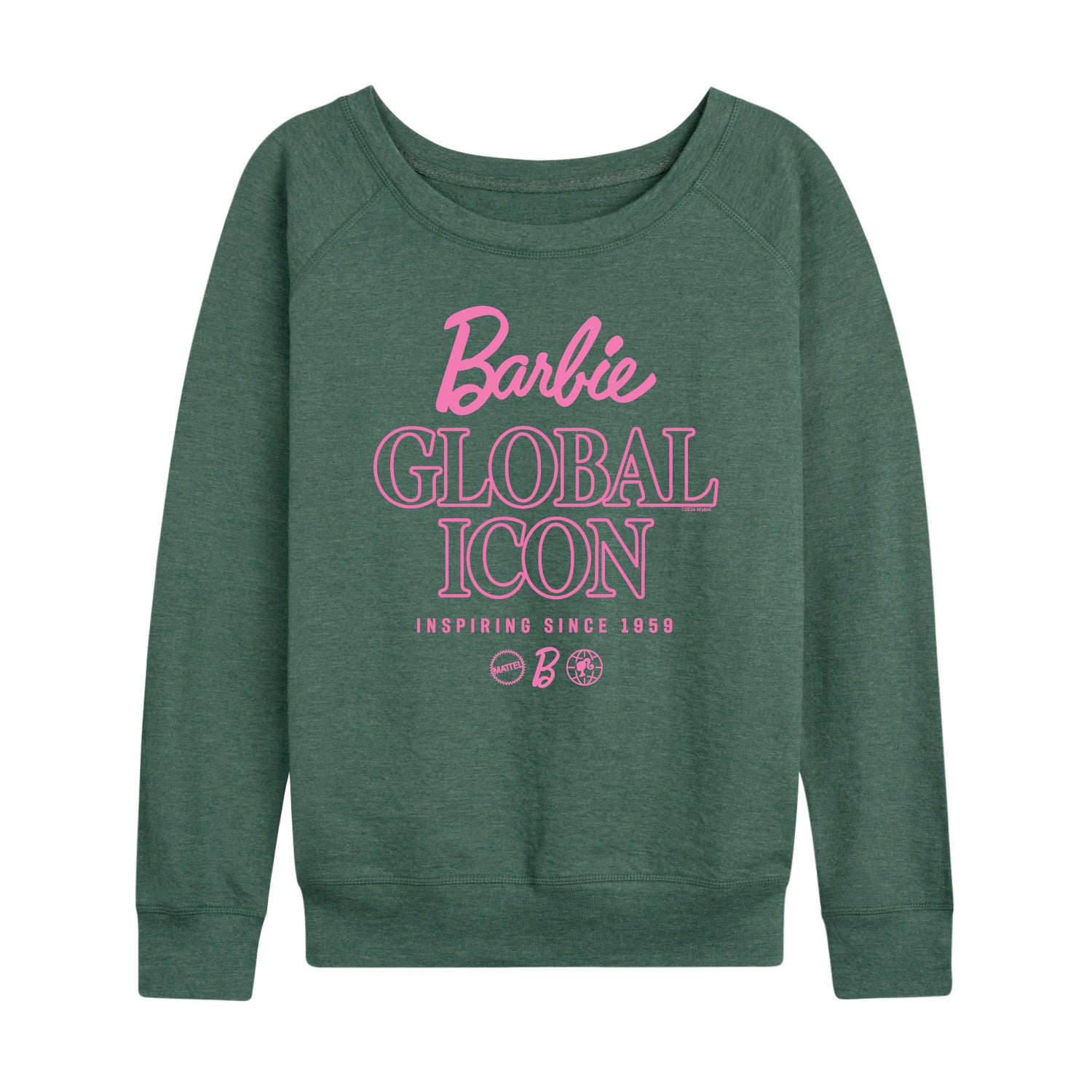 Barbie - Global Icon - Women's French Terry Long Sleeve Shirt - Image 4