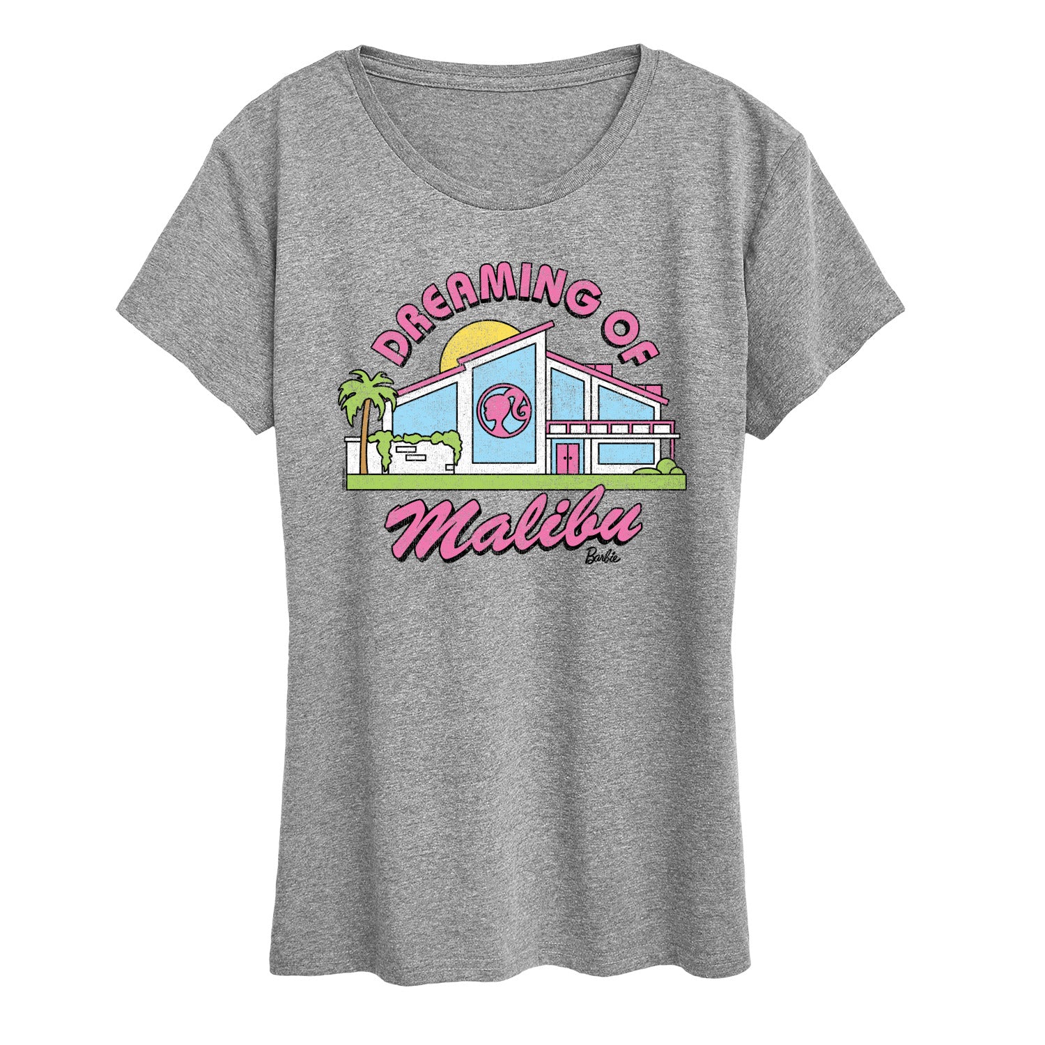Barbie - Dreaming Of Malibu -Women's Short Sleeve Graphic T-Shirt - Image 2
