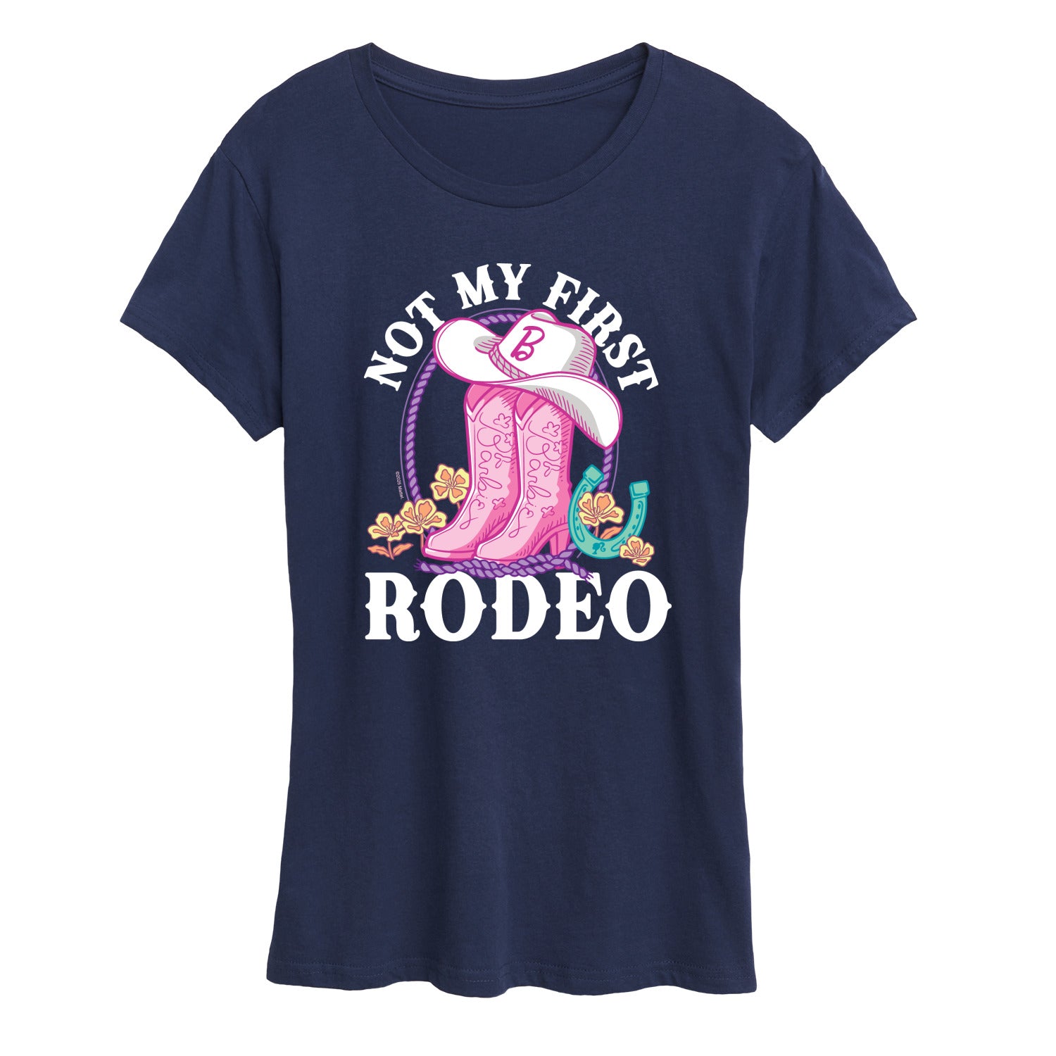 Barbie - Not My First Rodeo - Women's Short Sleeve Graphic T-Shirt - Image 6