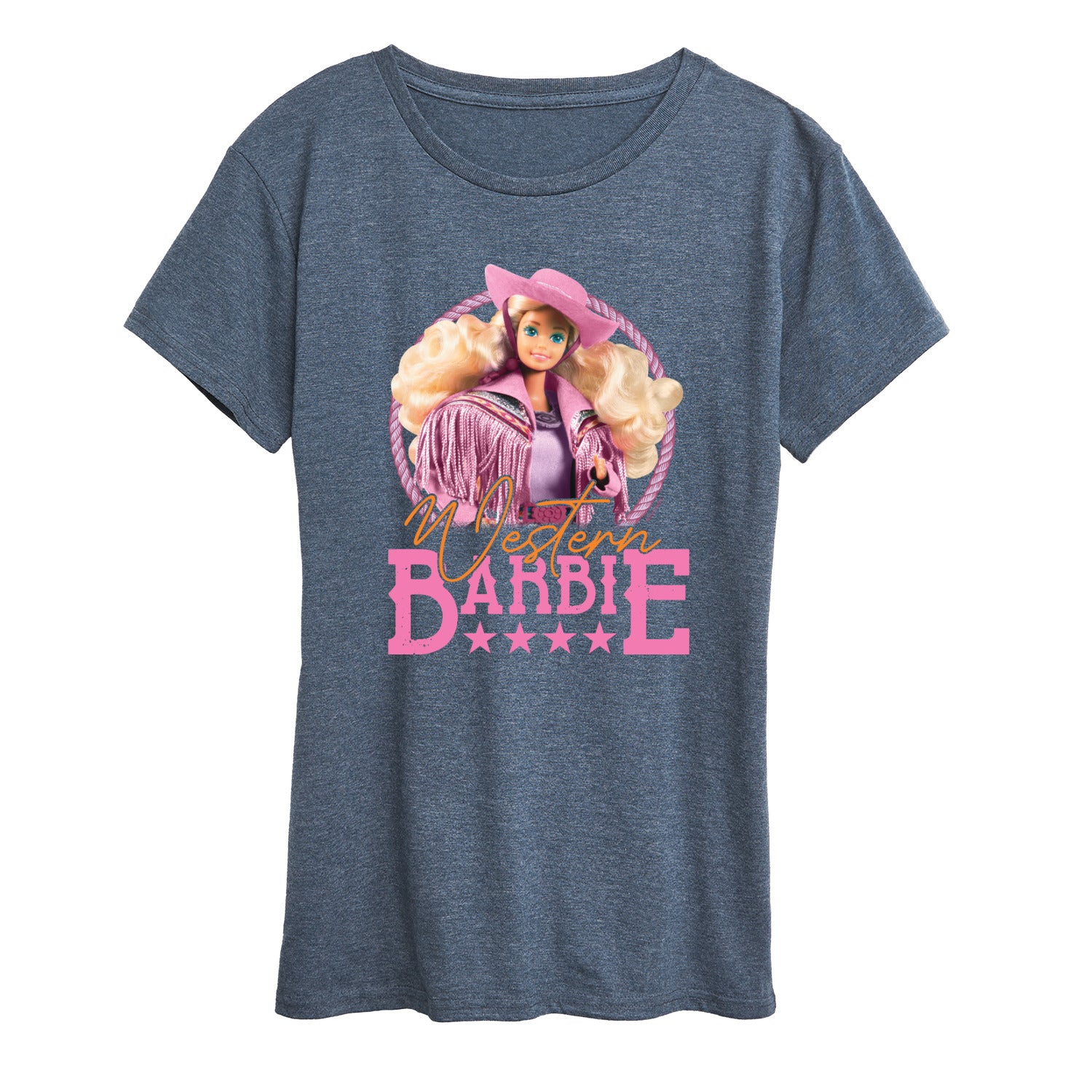 Barbie - Western - Women's Short Sleeve Graphic T-Shirt - Image 3