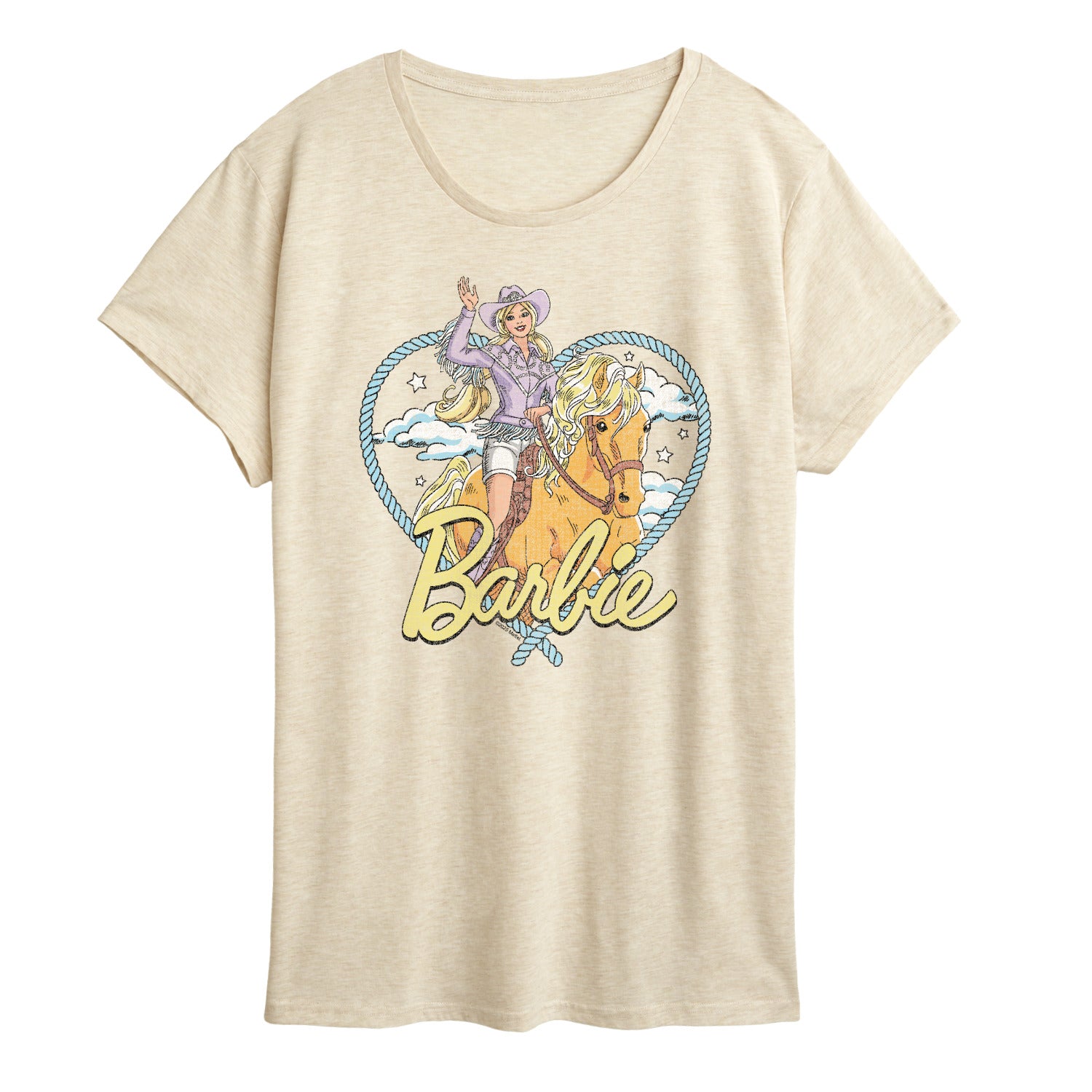 Barbie - Western Heart - Women's Short Sleeve Graphic T-Shirt