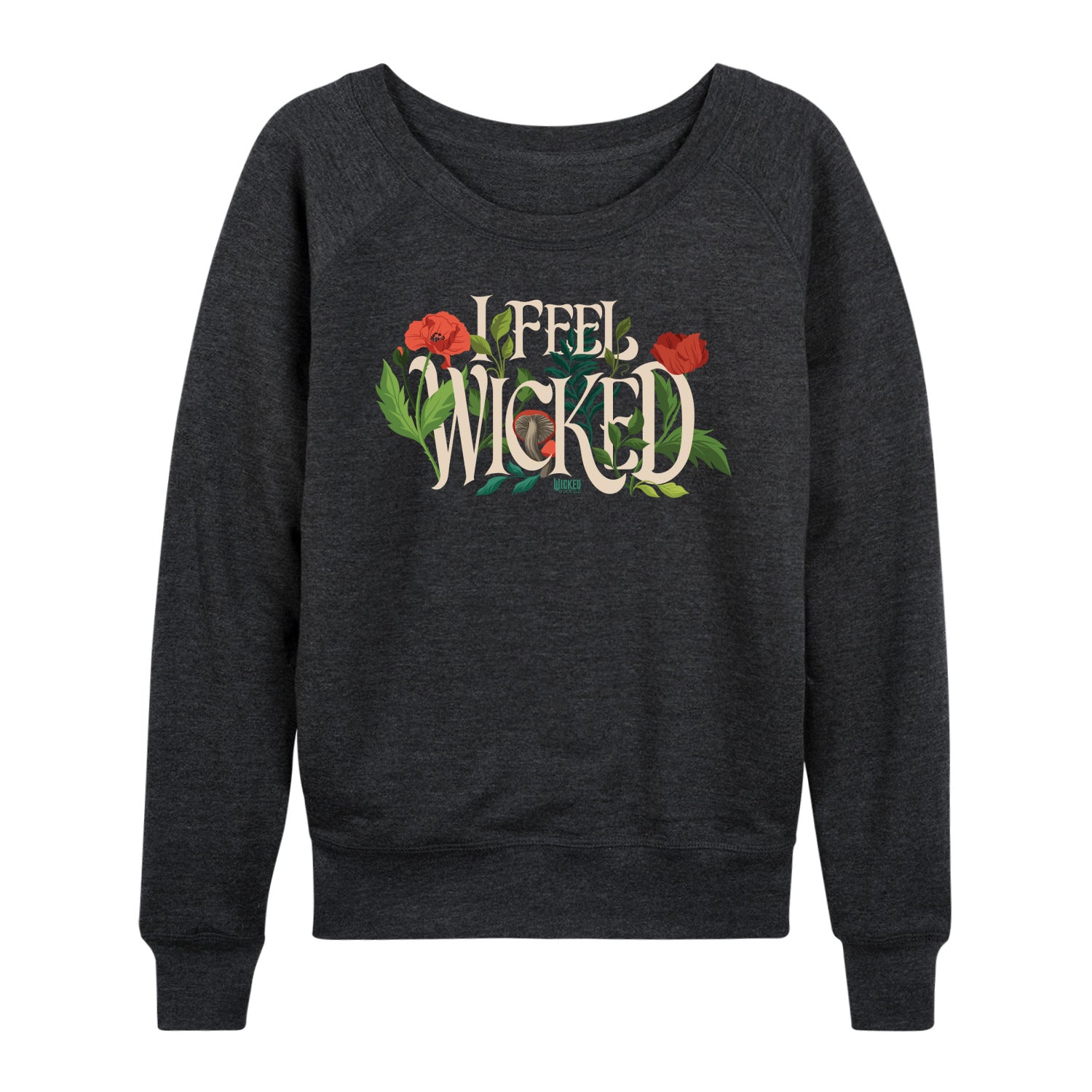 Wicked: Part 2 - Elphaba - Women's French Terry Long Sleeve Pullover - Image 2