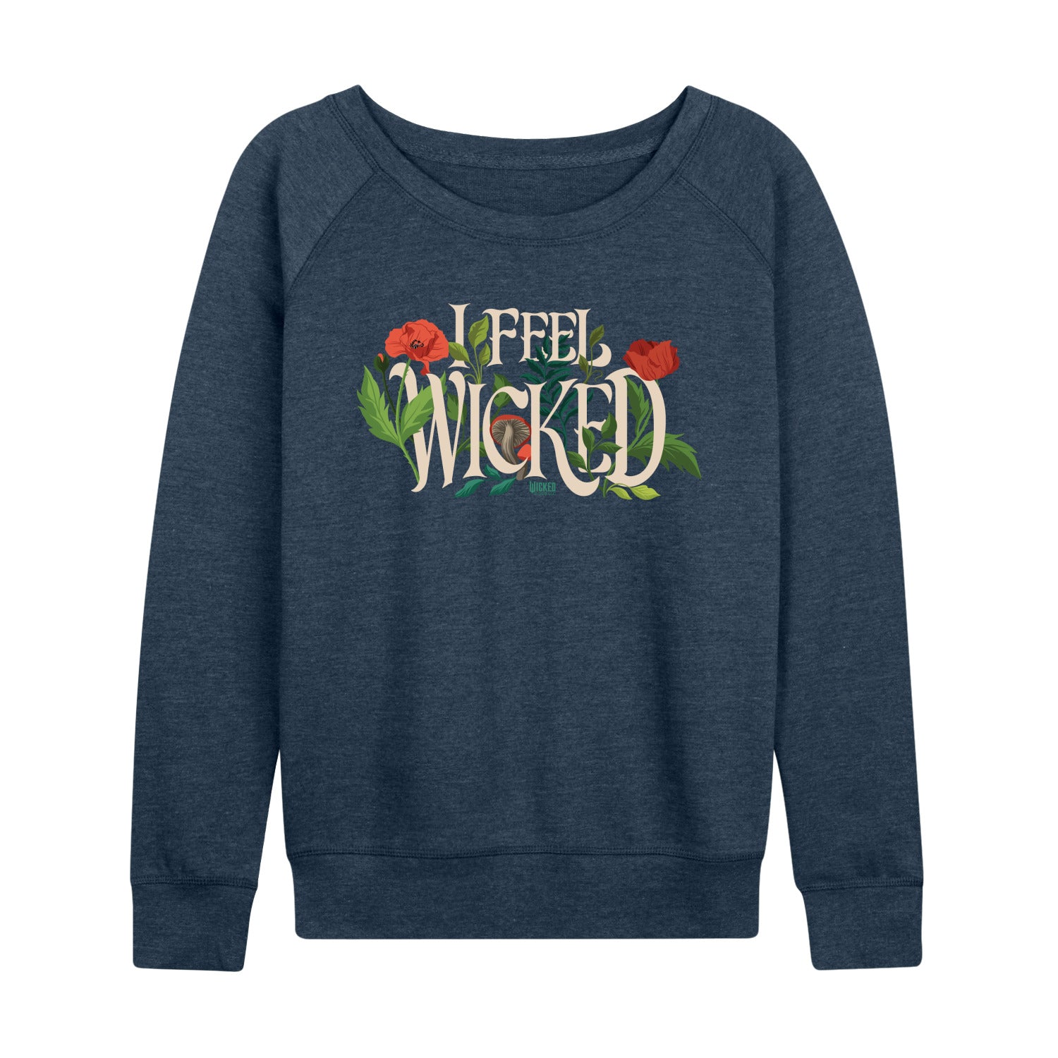 Wicked: Part 2 - Elphaba - Women's French Terry Long Sleeve Pullover - Image 3