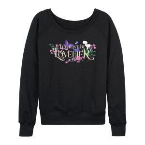 Wicked: Part 2 - Glinda - Women's French Terry Long Sleeve Pullover