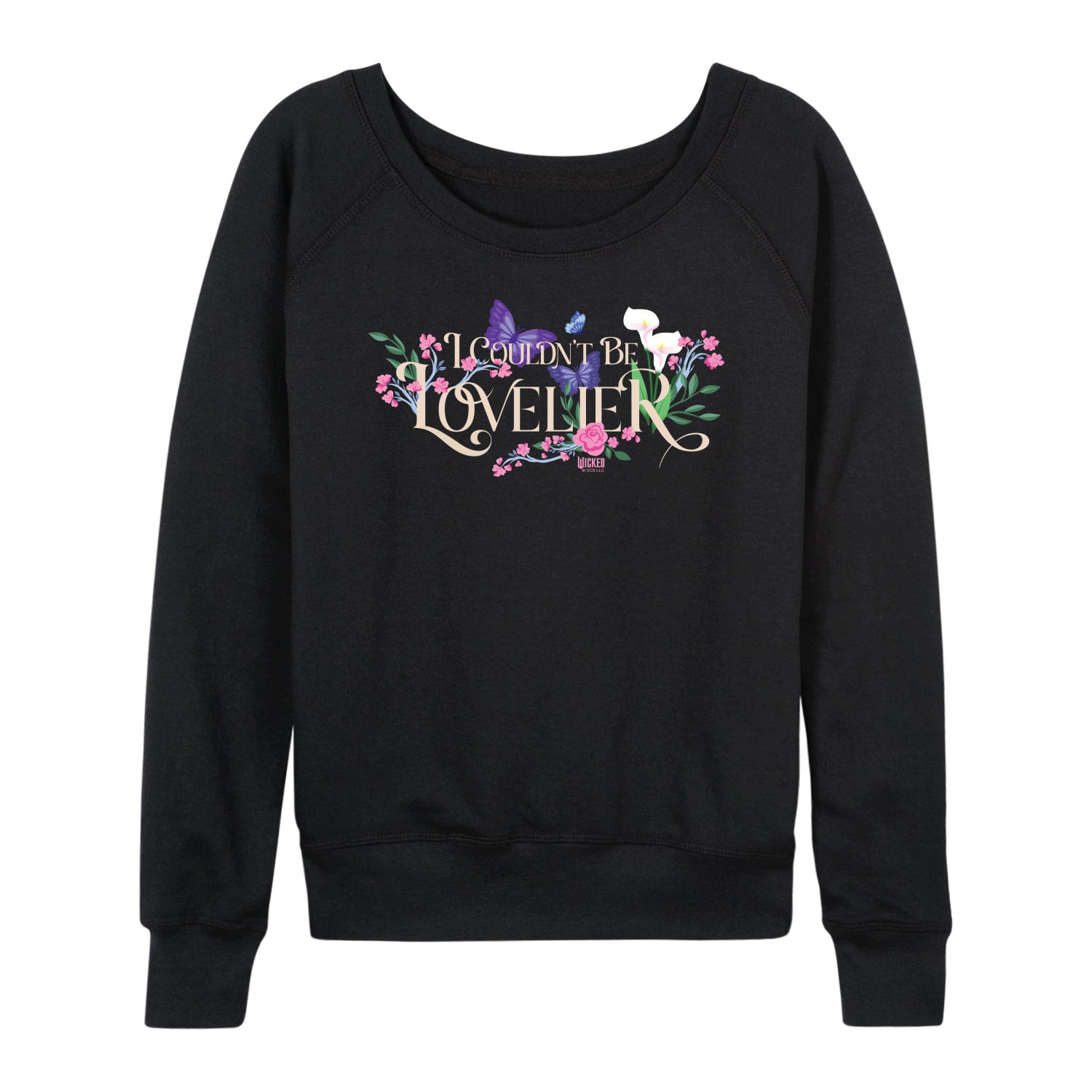 Wicked: Part 2 - Glinda - Women's French Terry Long Sleeve Pullover