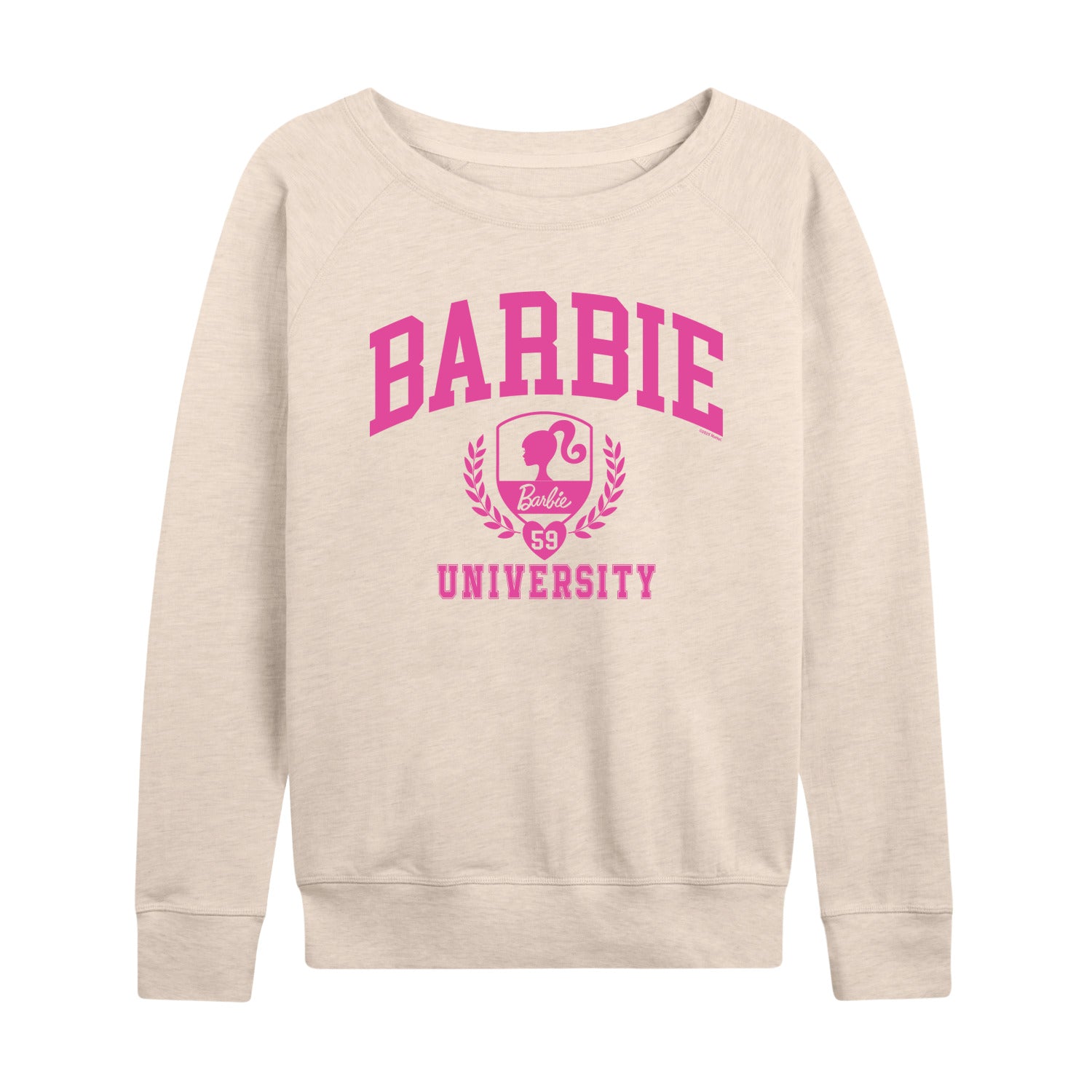 Barbie - - Women's French Terry Long Sleeve Shirt