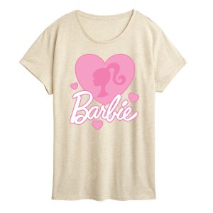 Barbie - Logo Love Hearts - Women's Short Sleeve Graphic T - Shirt