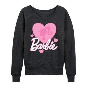 Barbie - - Women's French Terry Long Sleeve Shirt