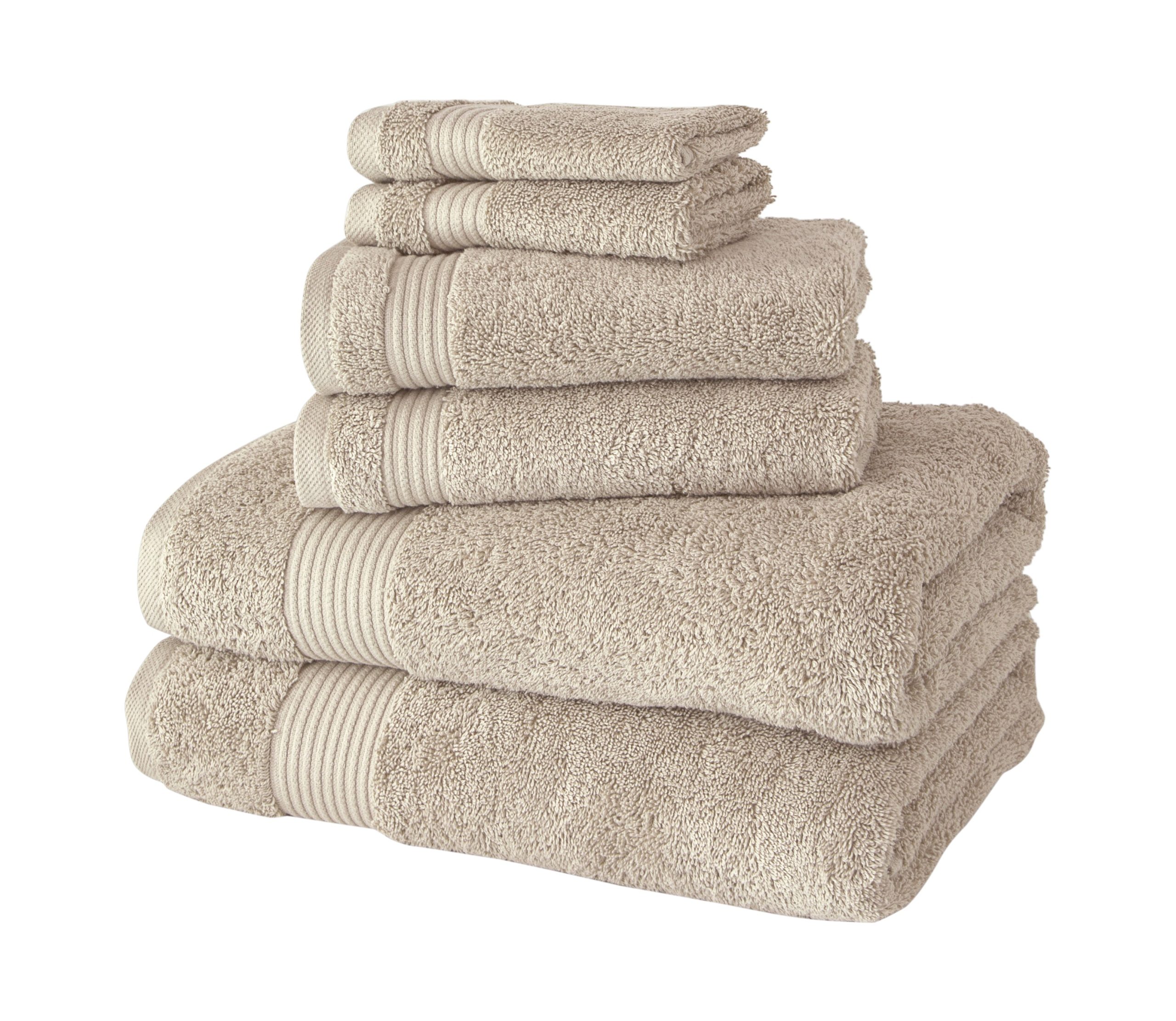 Classic Turkish Towels Amadeus Luxury Turkish Cotton Premium 6 Pc Towel Set - Image 16