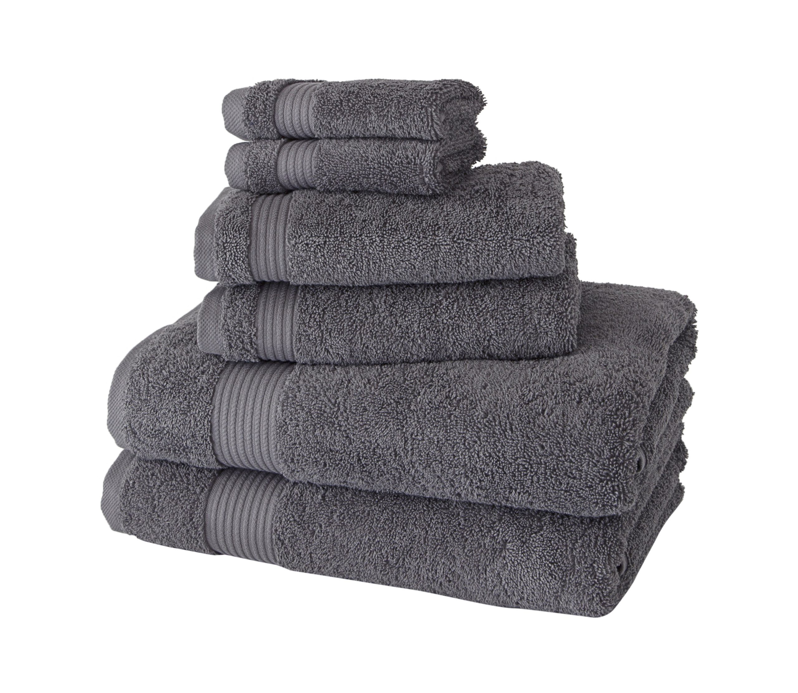 Classic Turkish Towels Amadeus Luxury Turkish Cotton Premium 6 Pc Towel Set - Image 14