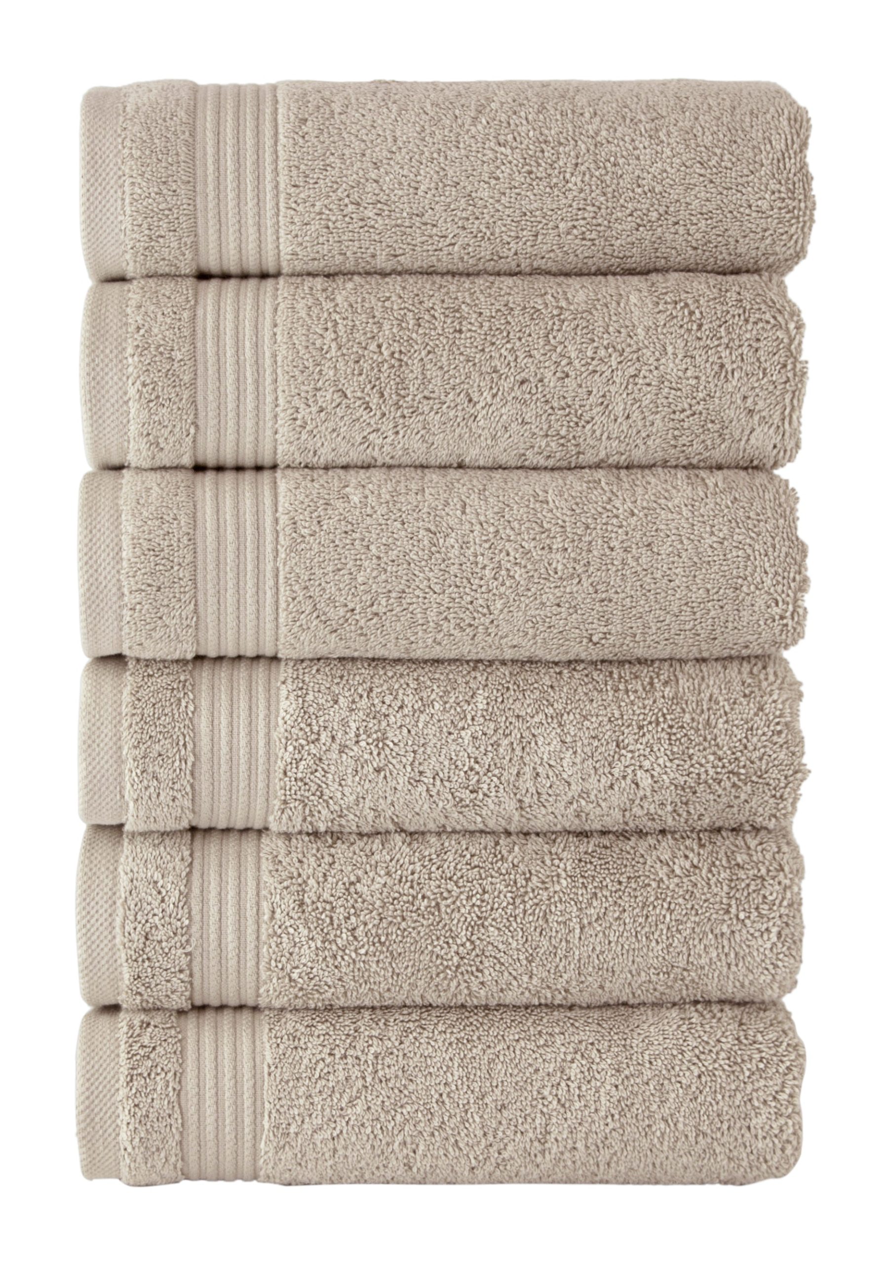 Classic Turkish Towels Amadeus Luxury Turkish Cotton Every Day Use Hand Towels - 6 Pieces - Image 3