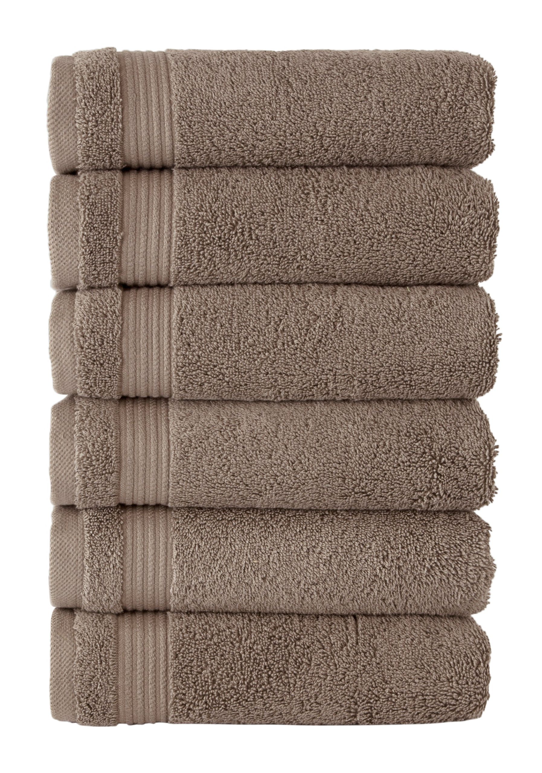 Classic Turkish Towels Amadeus Luxury Turkish Cotton Every Day Use Hand Towels - 6 Pieces - Image 6