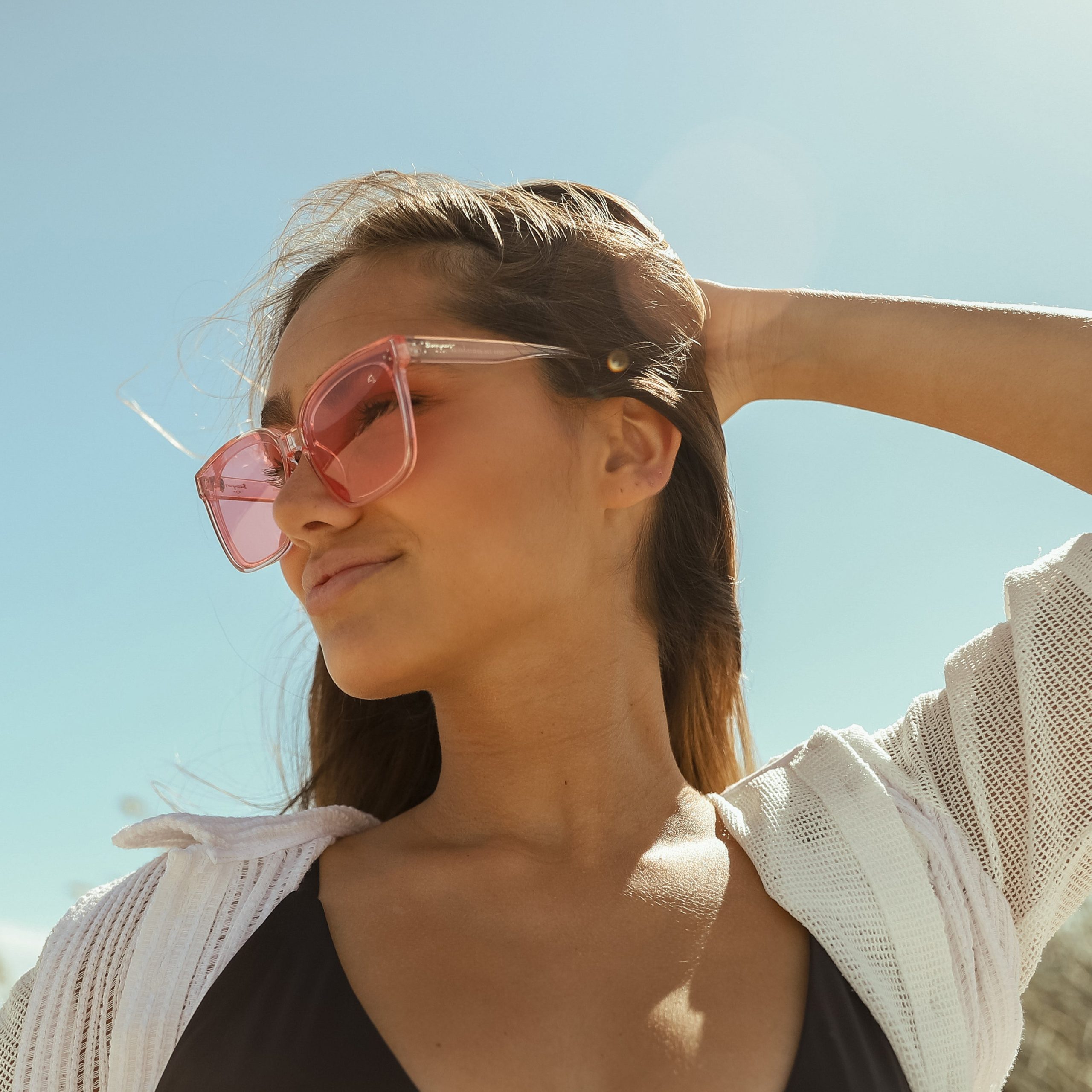 Biscayners Warren Pink Women's Sunglasses - Image 3